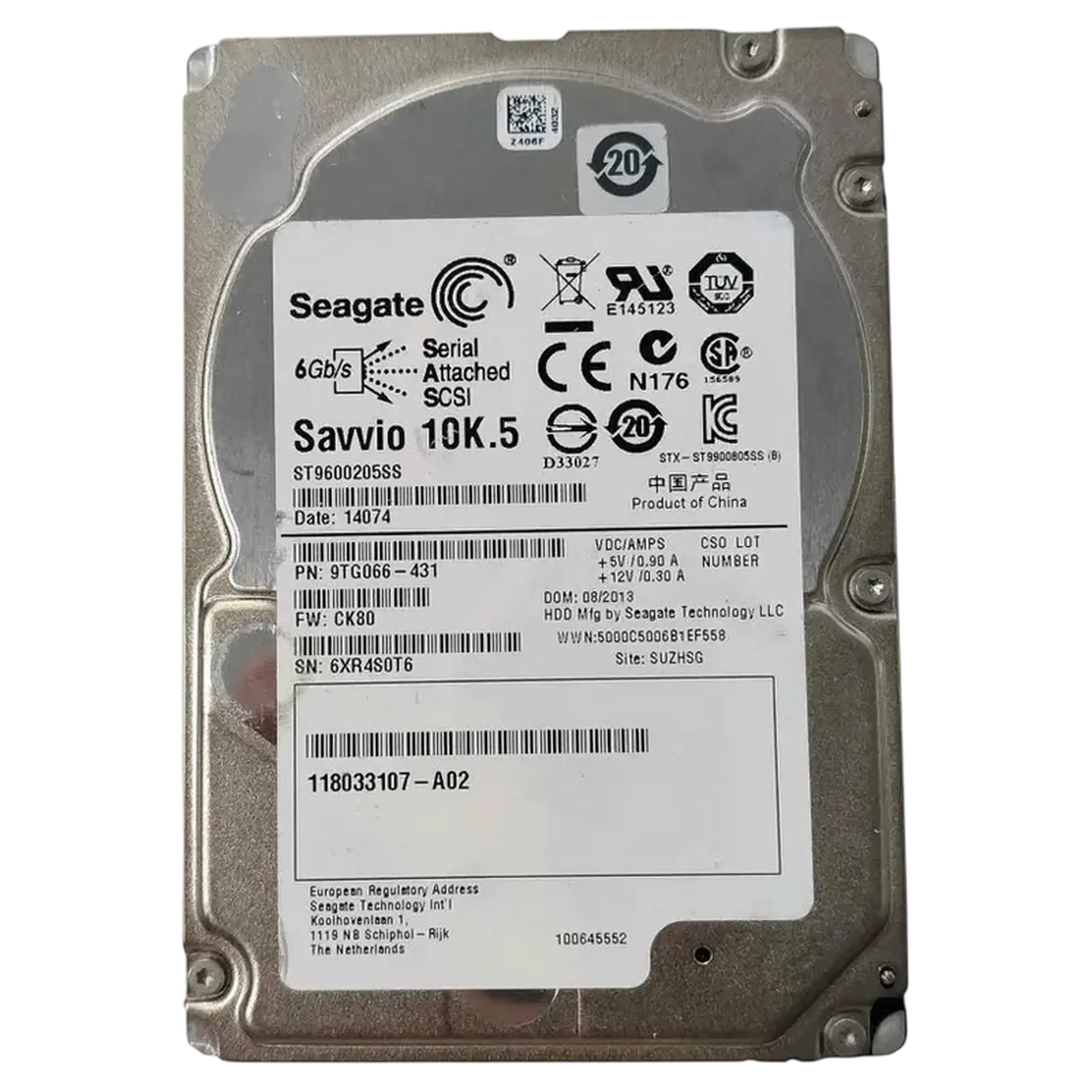 Unitate HDD Seagate Savvio 10K.5, 2.5", 600 GB <ST9600205SS>