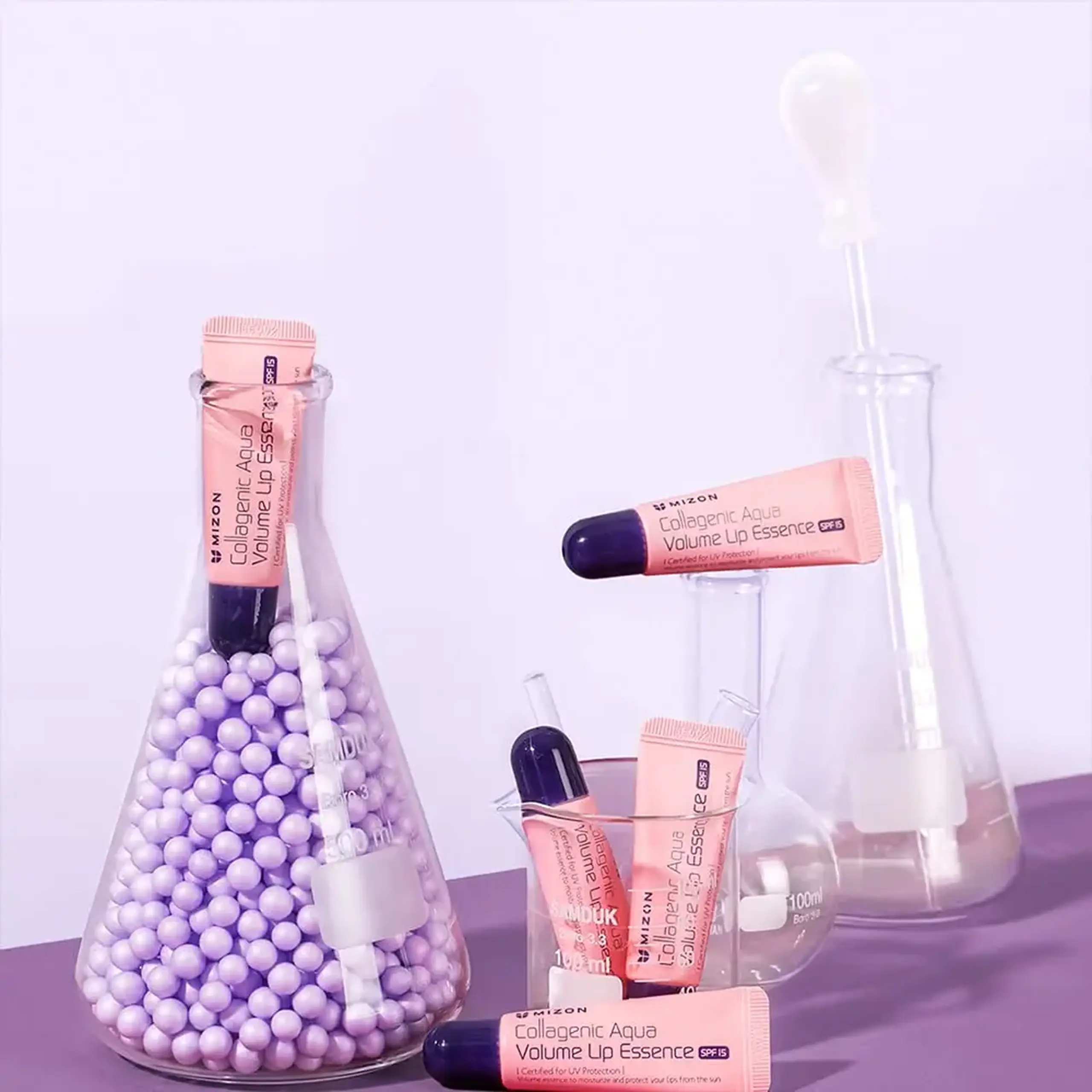 Balsam de colagen Mizon Collagenic Aqua Volume Lip Essence SPF15 10ml