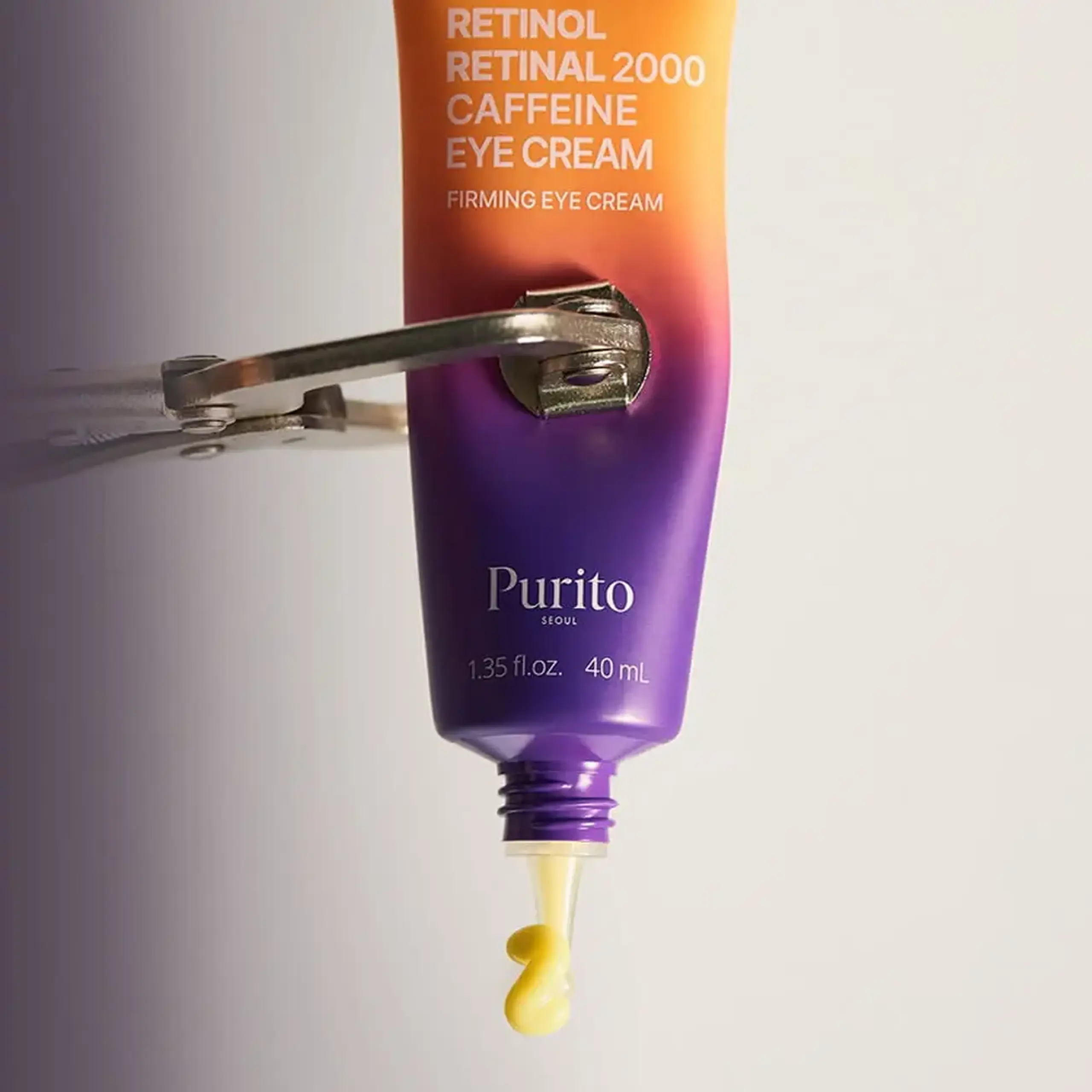 Cremă anti-age pentru ochi Purito Seoul Retinol Retinal 2000 Caffeine Eye Cream 40 ml
