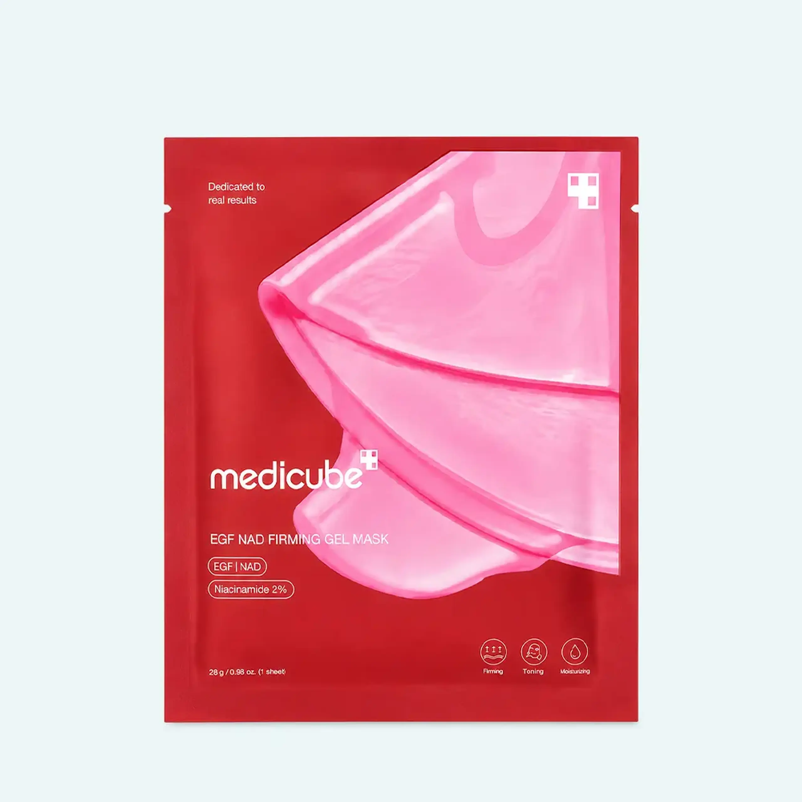 Mască hidrogel pentru fermitate Medicube EGF NAD Firming Gel Mask 28g