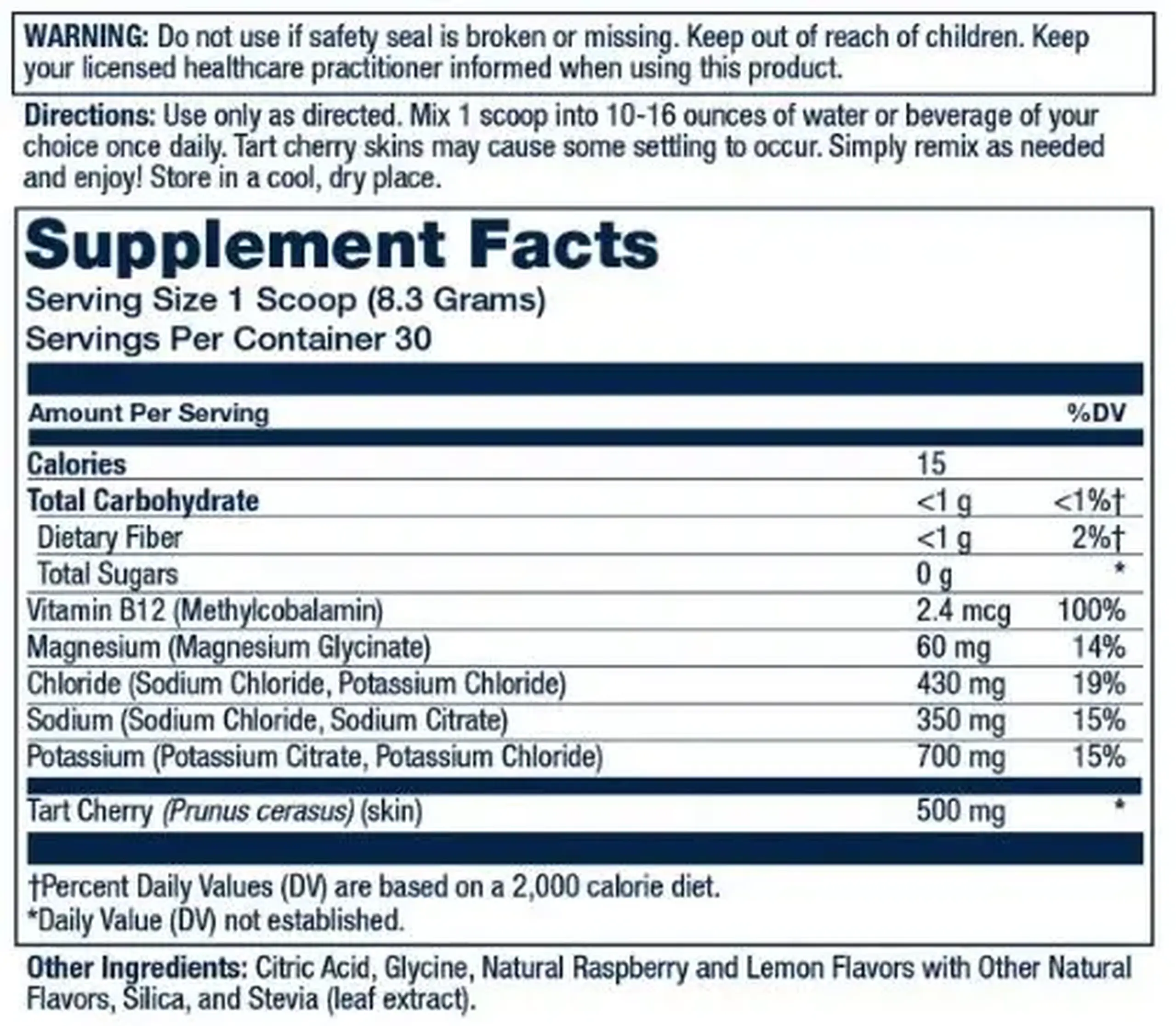 Solaray, Electrolyte Recovery Powder, Pink Lemonade, 249 g