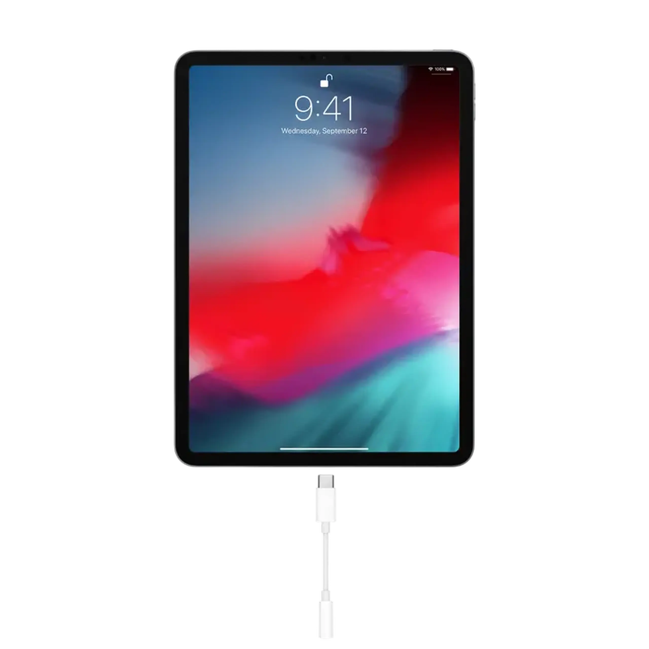 Adaptor USB Apple USB-C to 3.5mm Headphone Jack Adapter, USB Type-C/3.5 mm, Alb