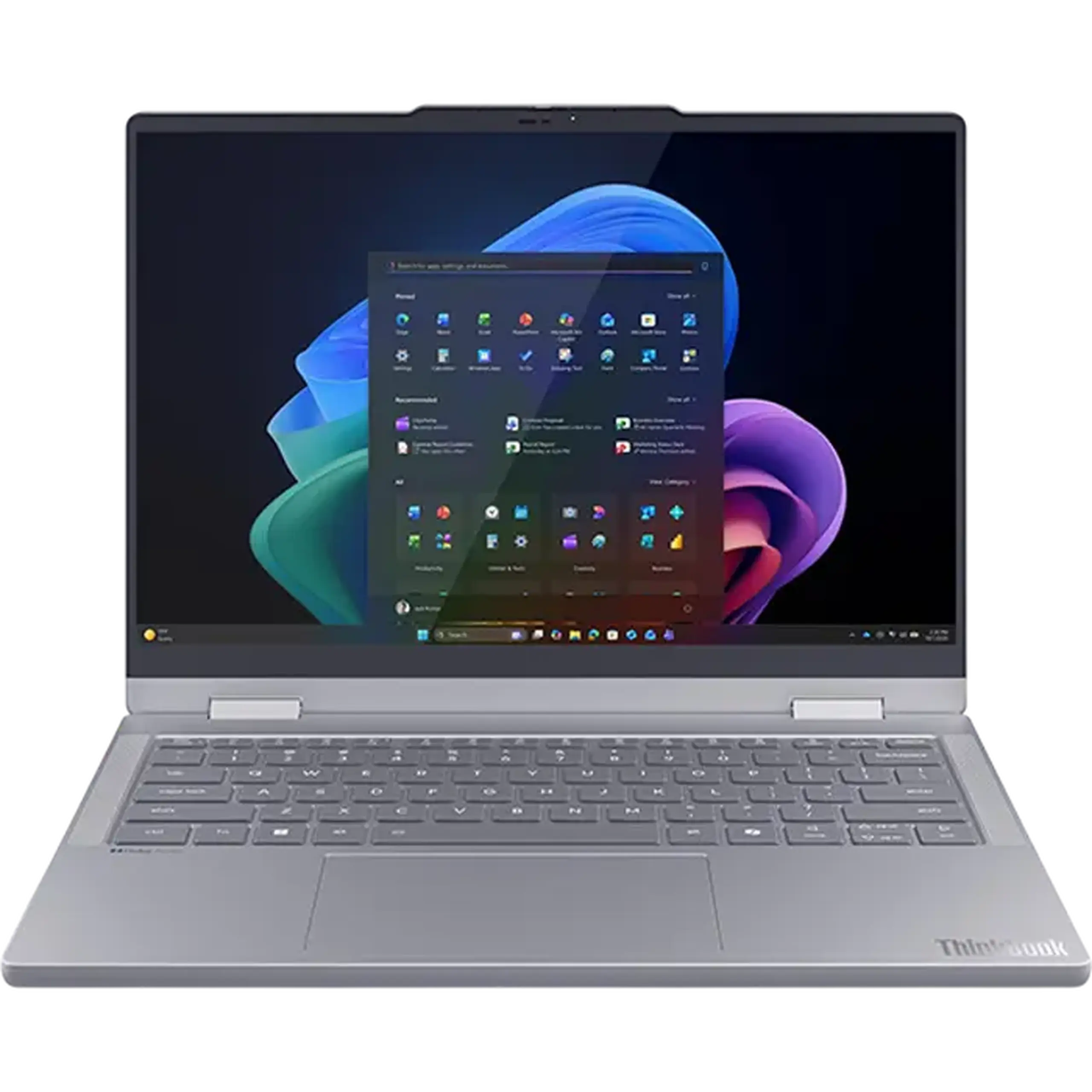 Laptop Business 14" Lenovo ThinkBook 14 2-in-1 G6 IPL, Luna Grey, Intel Core 7 355, 16GB/512GB, Fără SO