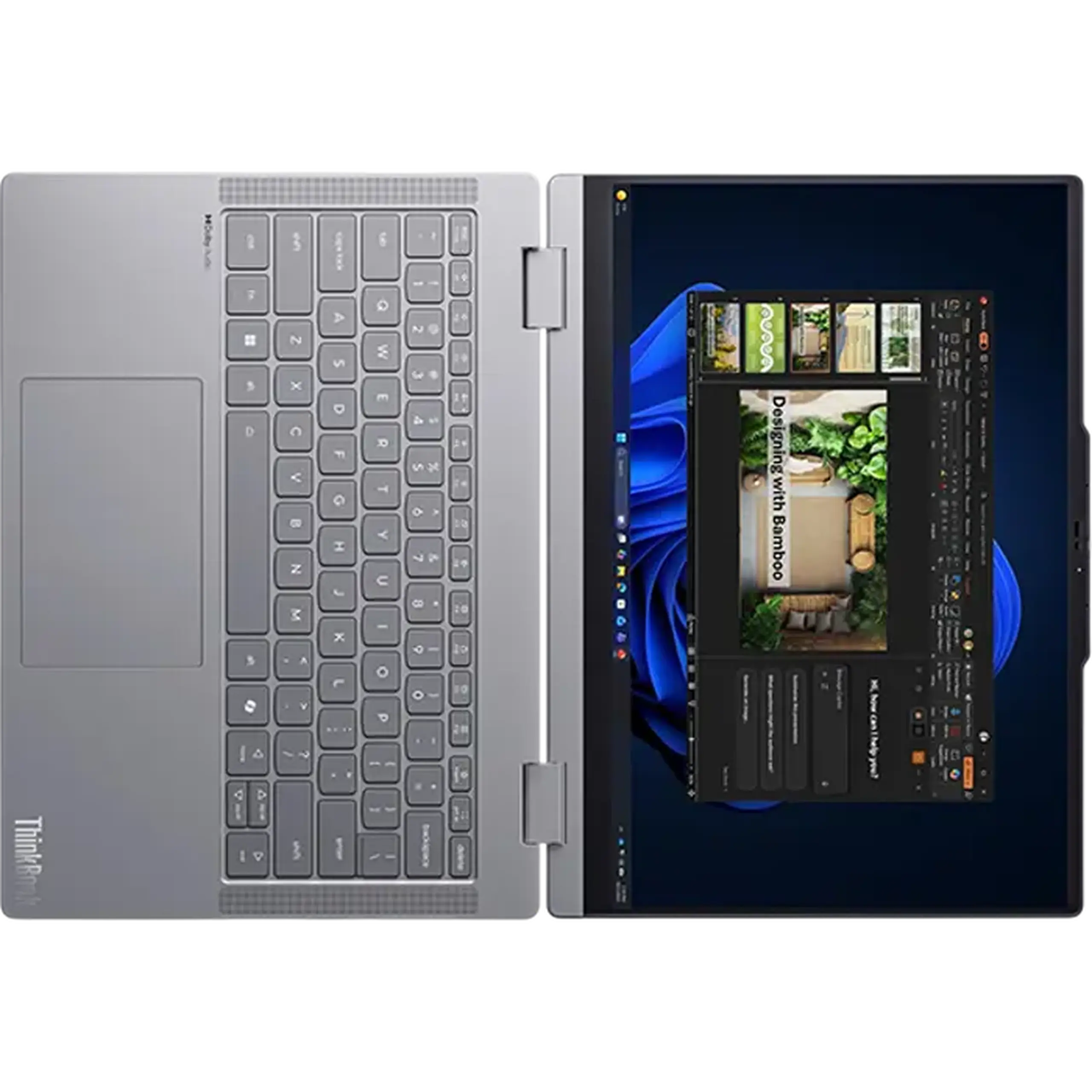 Laptop Business 14" Lenovo ThinkBook 14 2-in-1 G6 IPL, Luna Grey, Intel Core 7 355, 16GB/512GB, Fără SO