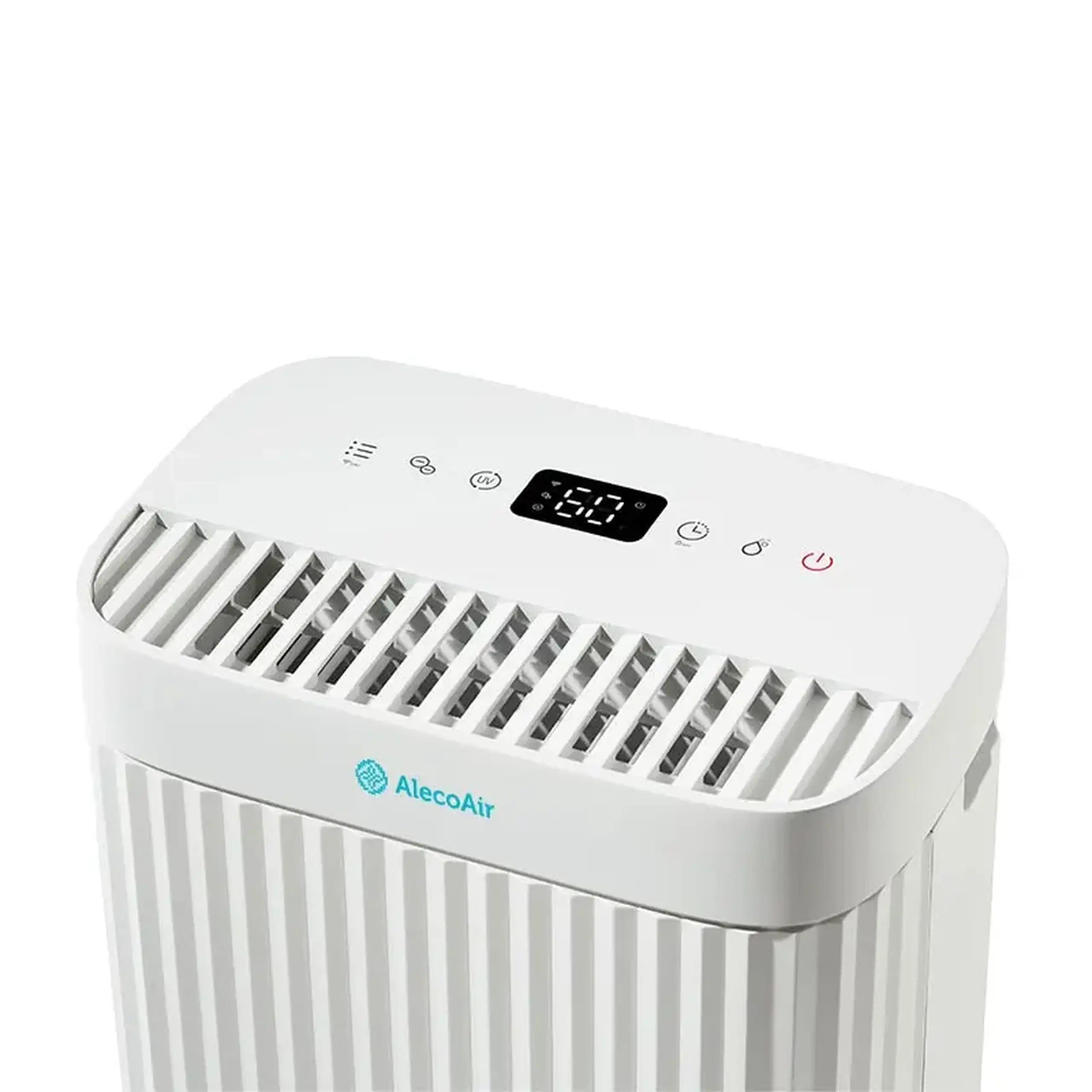 Dezumidificator si Purificator AlecoAir D14 ARIO, 12 l /24h, WiFi, Lampa UV-C, Ionizare, TRUE HEPA + Carbon, Uscare Rufe