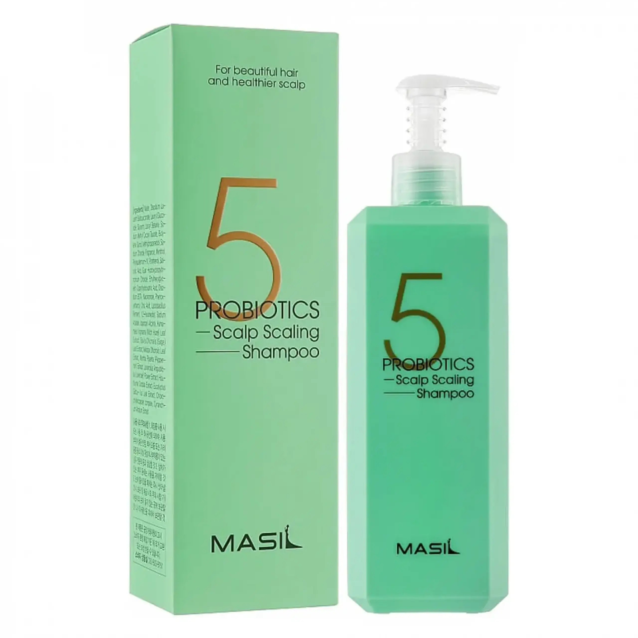 Șampon cu probiotice Masil, 5 Probiotics Scalp Scaling Shampoo, 500 ml