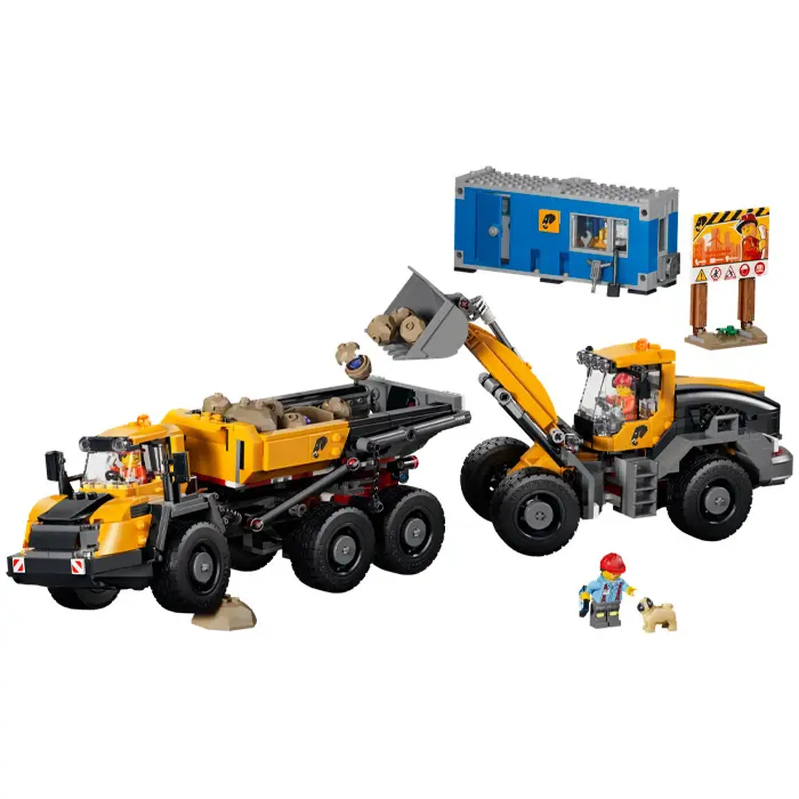 Lego City Camion basculant si incarcator frontal 60494