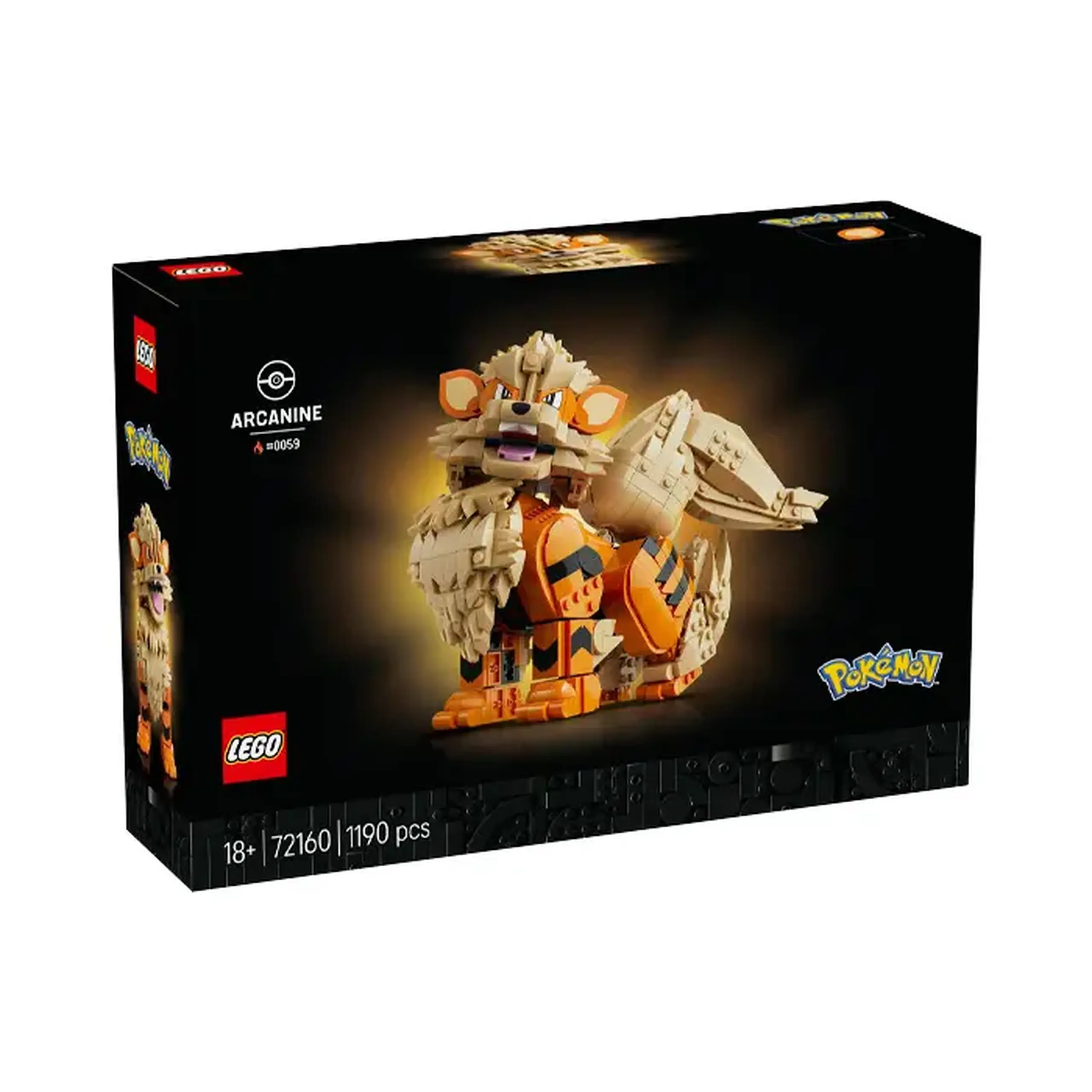 Lego Pokemon Arcanine 72160