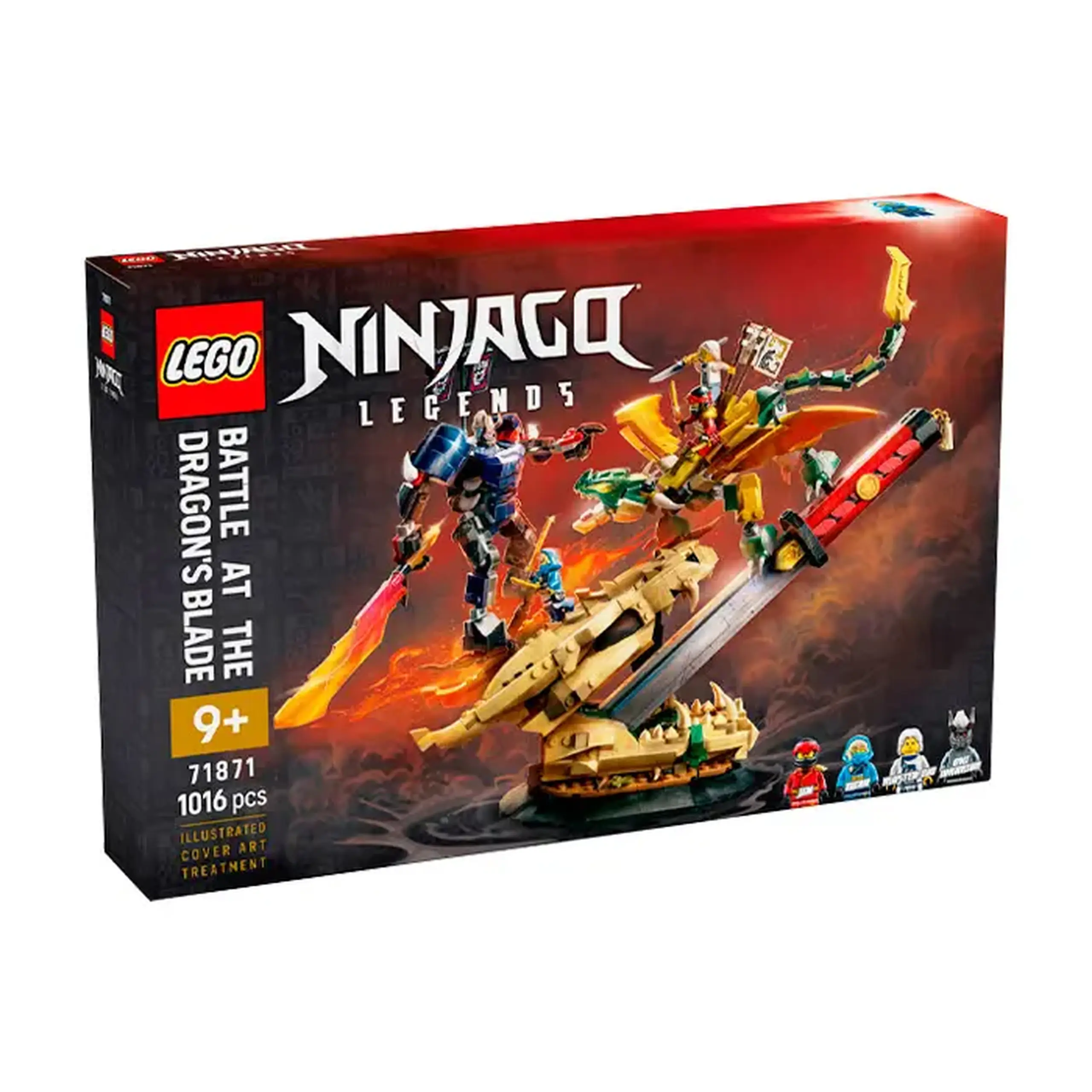 Lego Ninjago Batalia de la sabia dragonului 71871