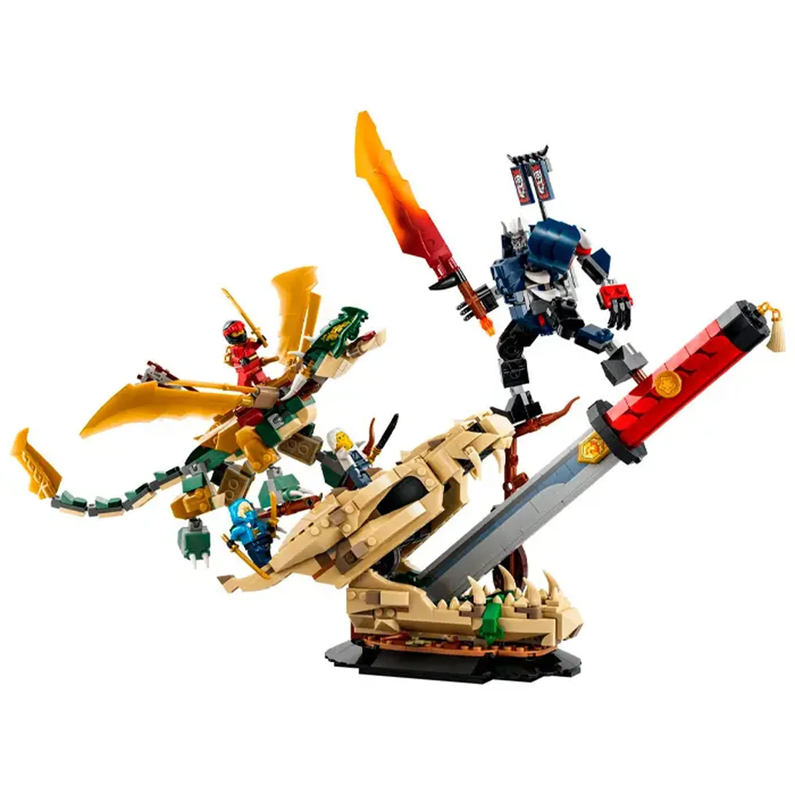 Lego Ninjago Batalia de la sabia dragonului 71871