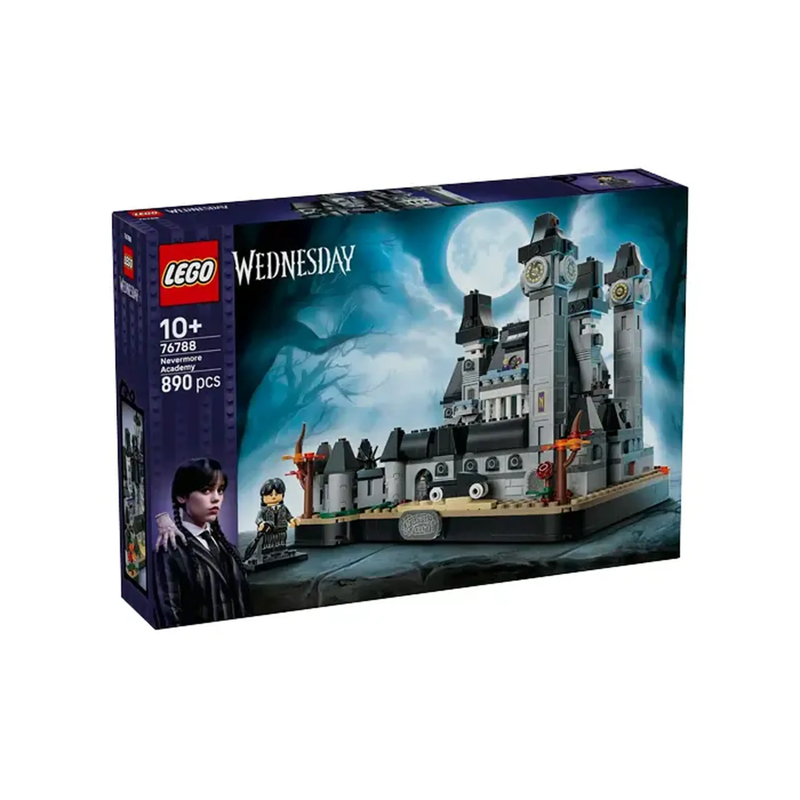Lego Wednesday Academia Nevermore 76788