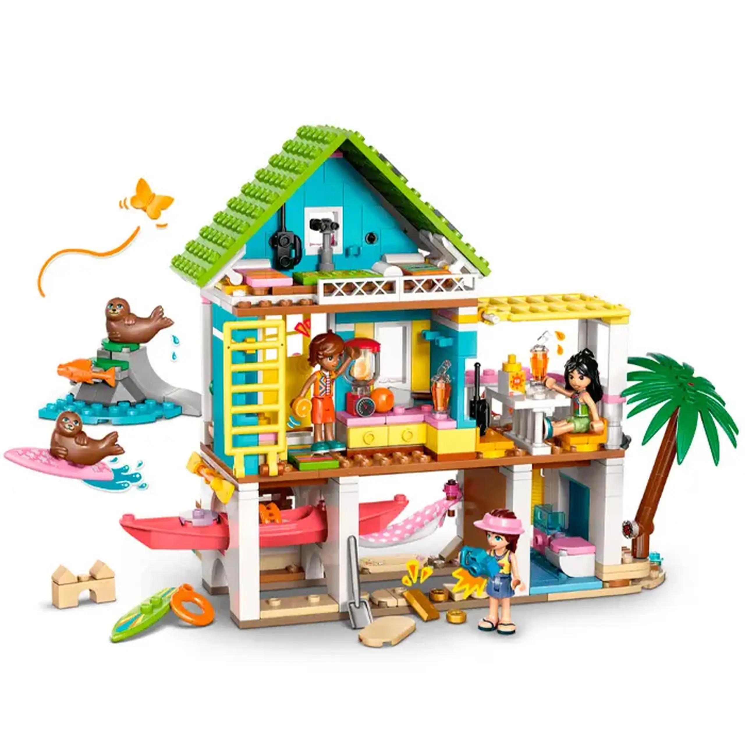 Lego Friends Casa pe plaja cu foci 42699