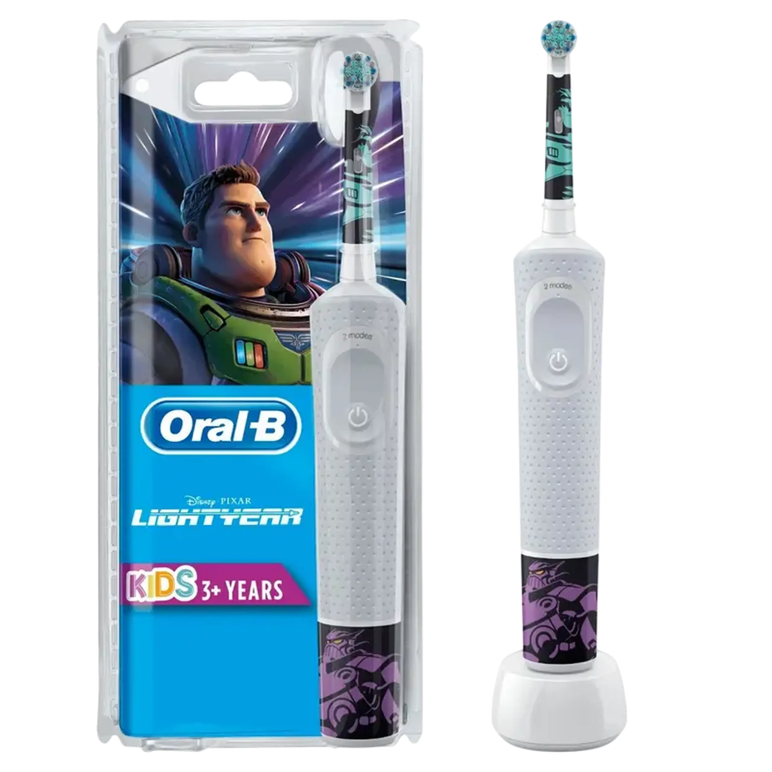 Periuță de dinți electrică Braun Oral-B Vitality Kids Lightyear, Gri