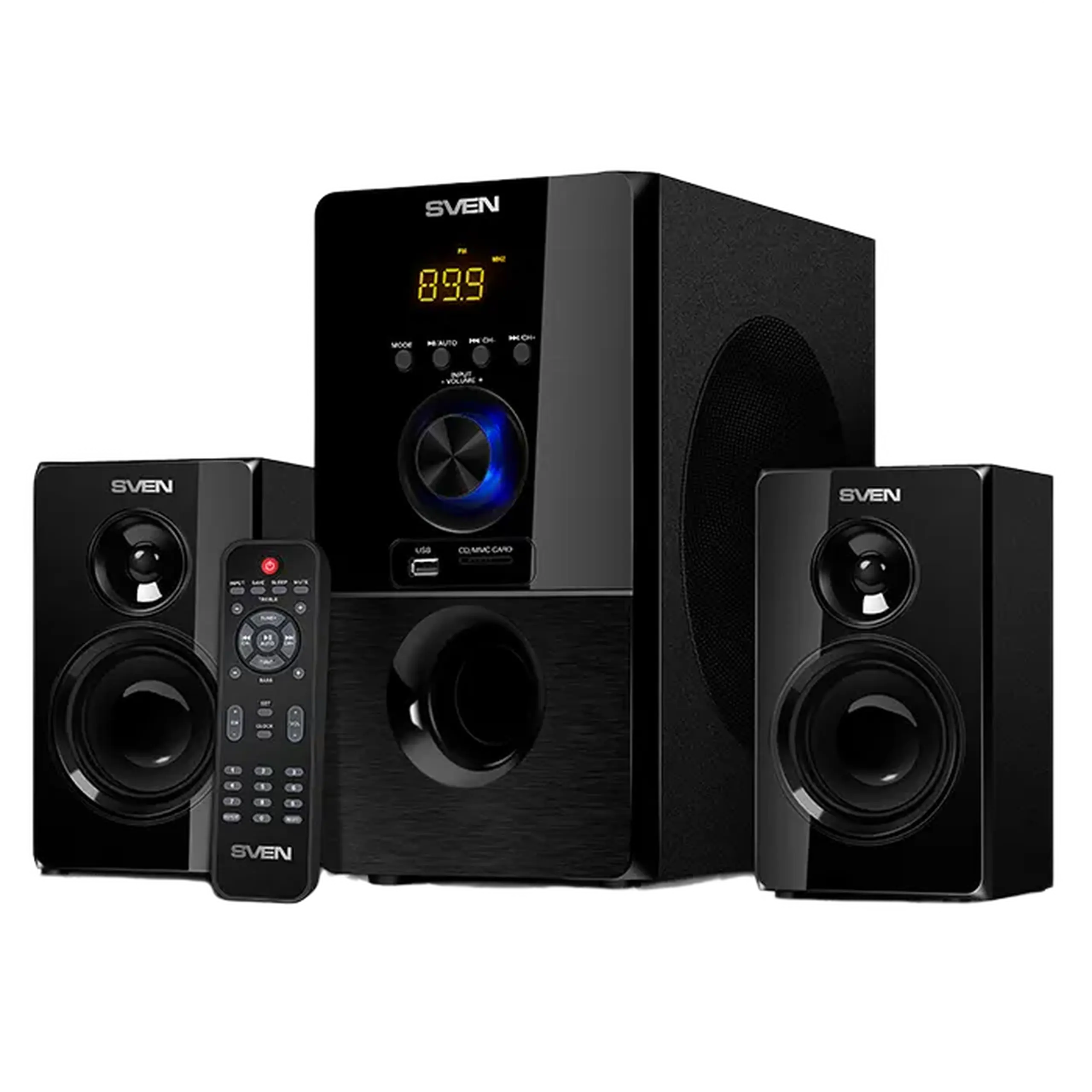 Boxe pentru calculator 2.1 SVEN MS-2050, Negru