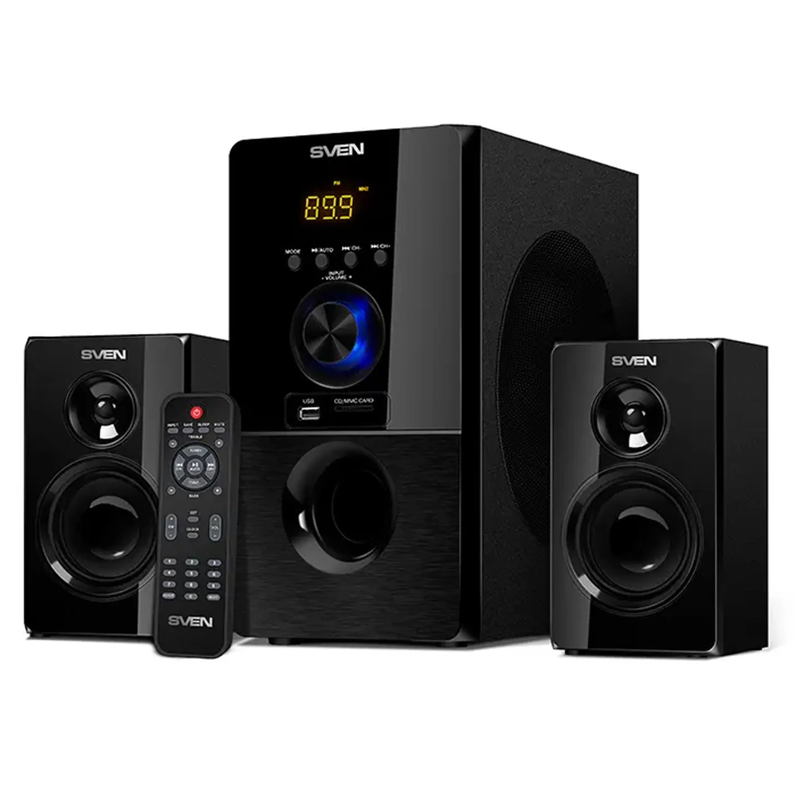 Boxe pentru calculator 2.1 SVEN MS-2050, Negru
