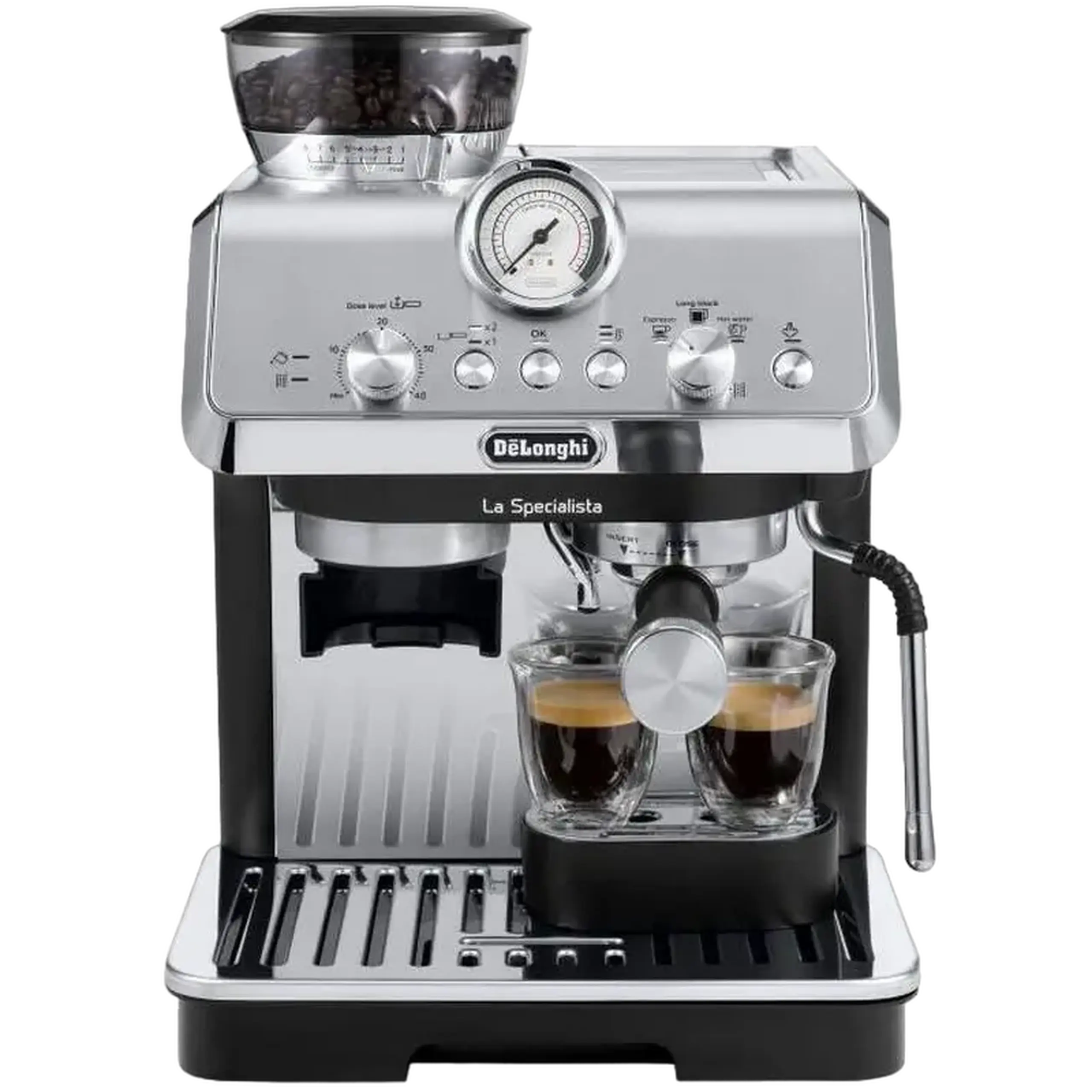 Cafetiera manuala DeLonghi EC9155.MB, 1400W, Negru