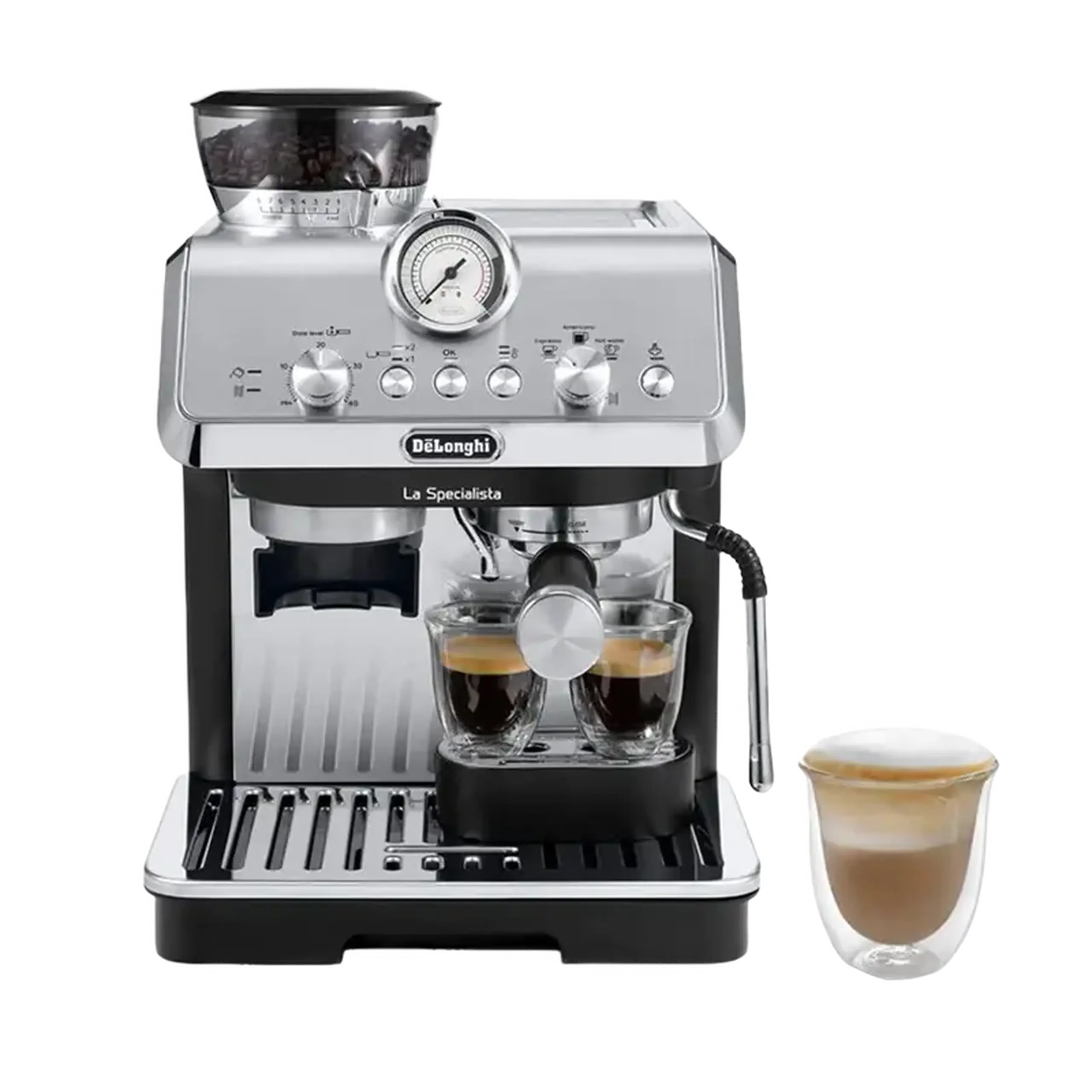 Cafetiera manuala DeLonghi EC9155.MB, 1400W, Negru