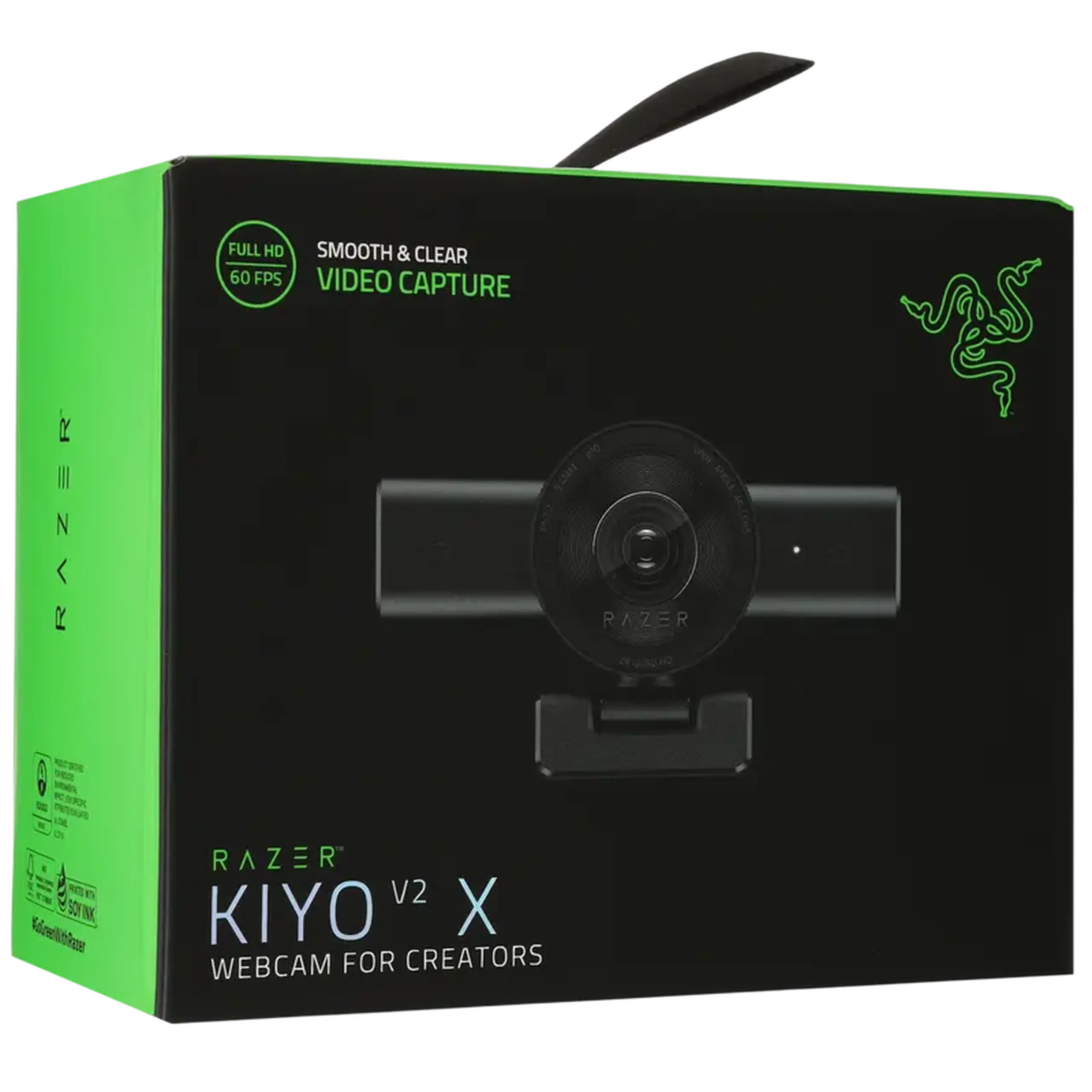 Cameră Web Razer Kiyo V2 X,, Negru