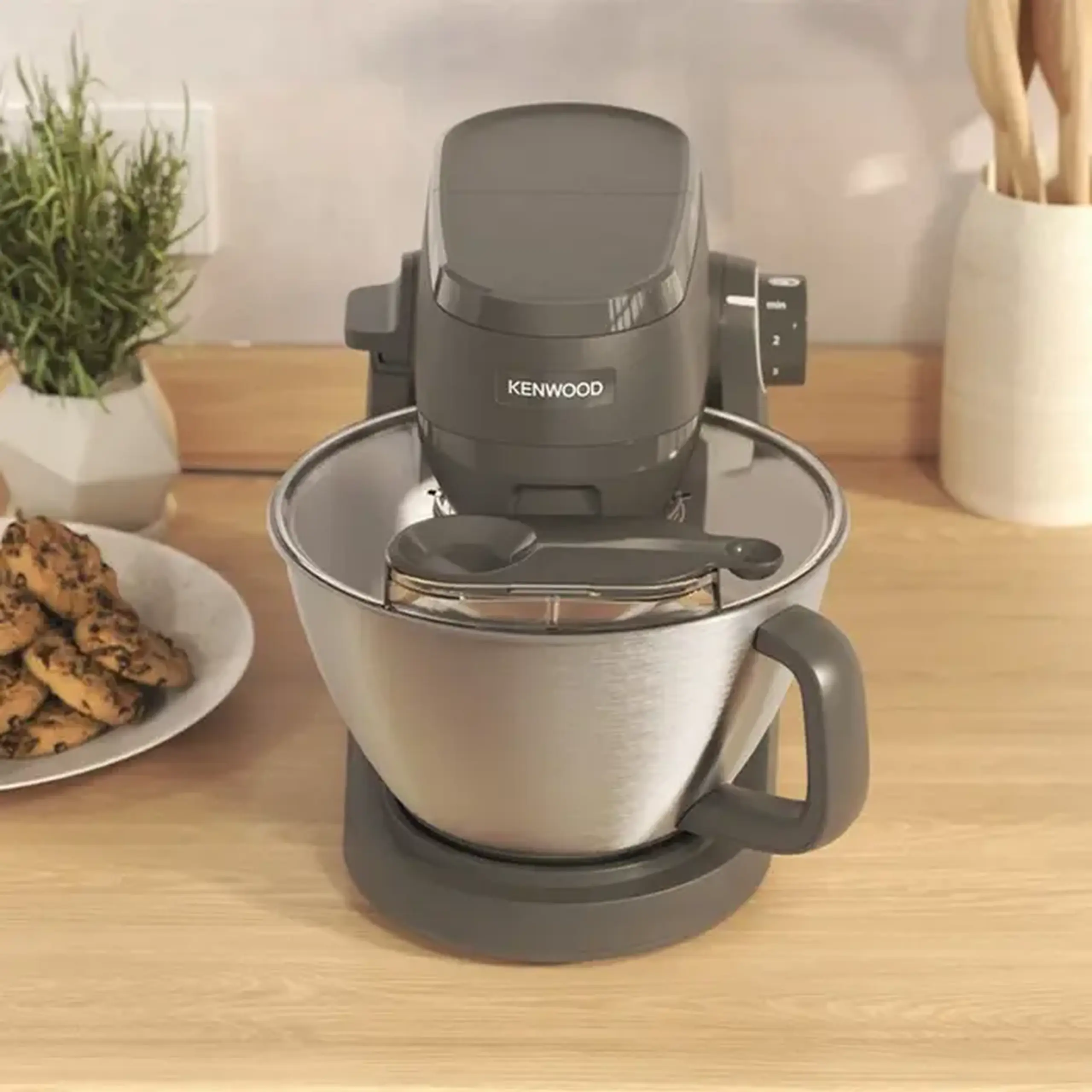 Robot de bucătărie Kenwood KHC 30.045 GY, Gri