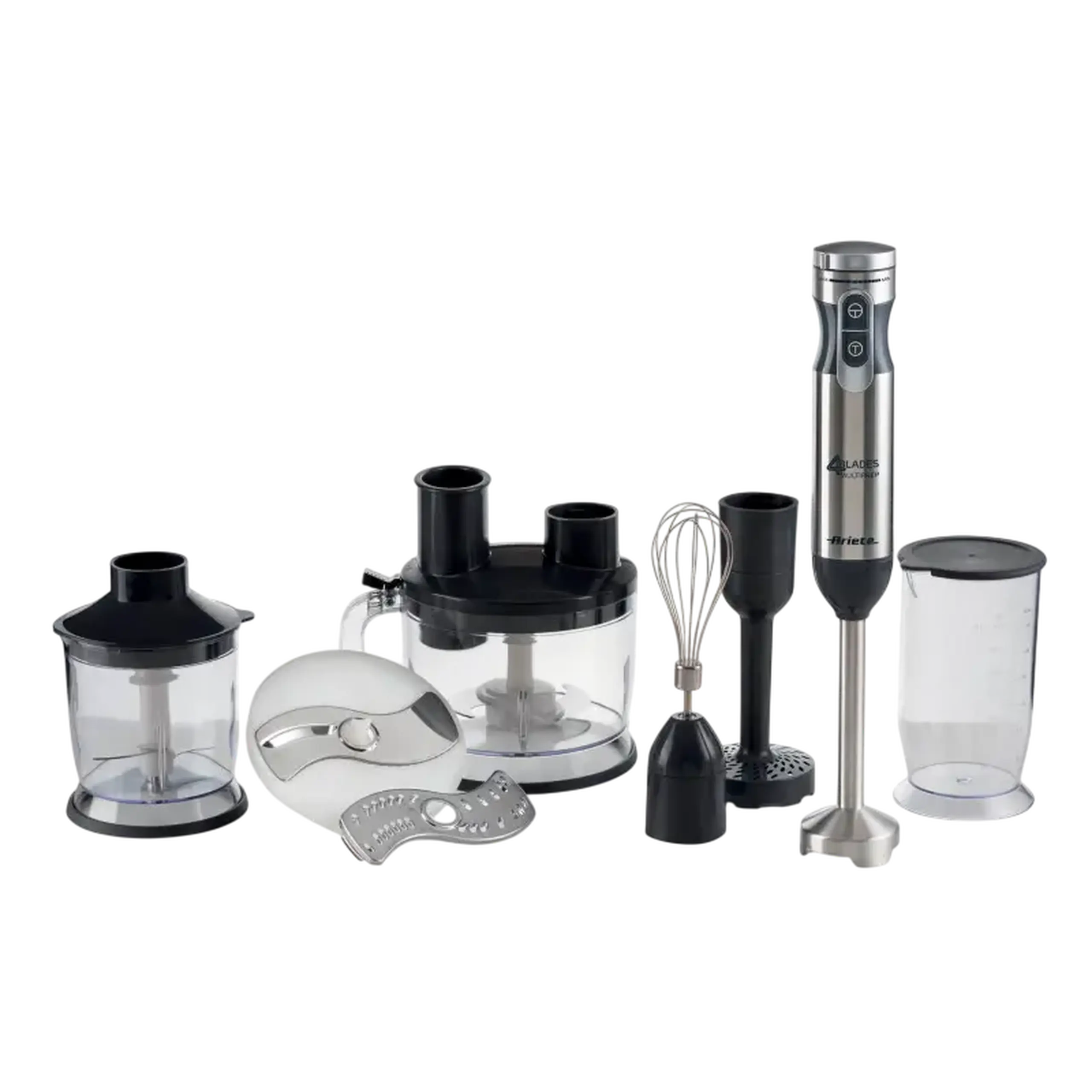 Blender de mână Ariete 898, Oțel inoxidabil