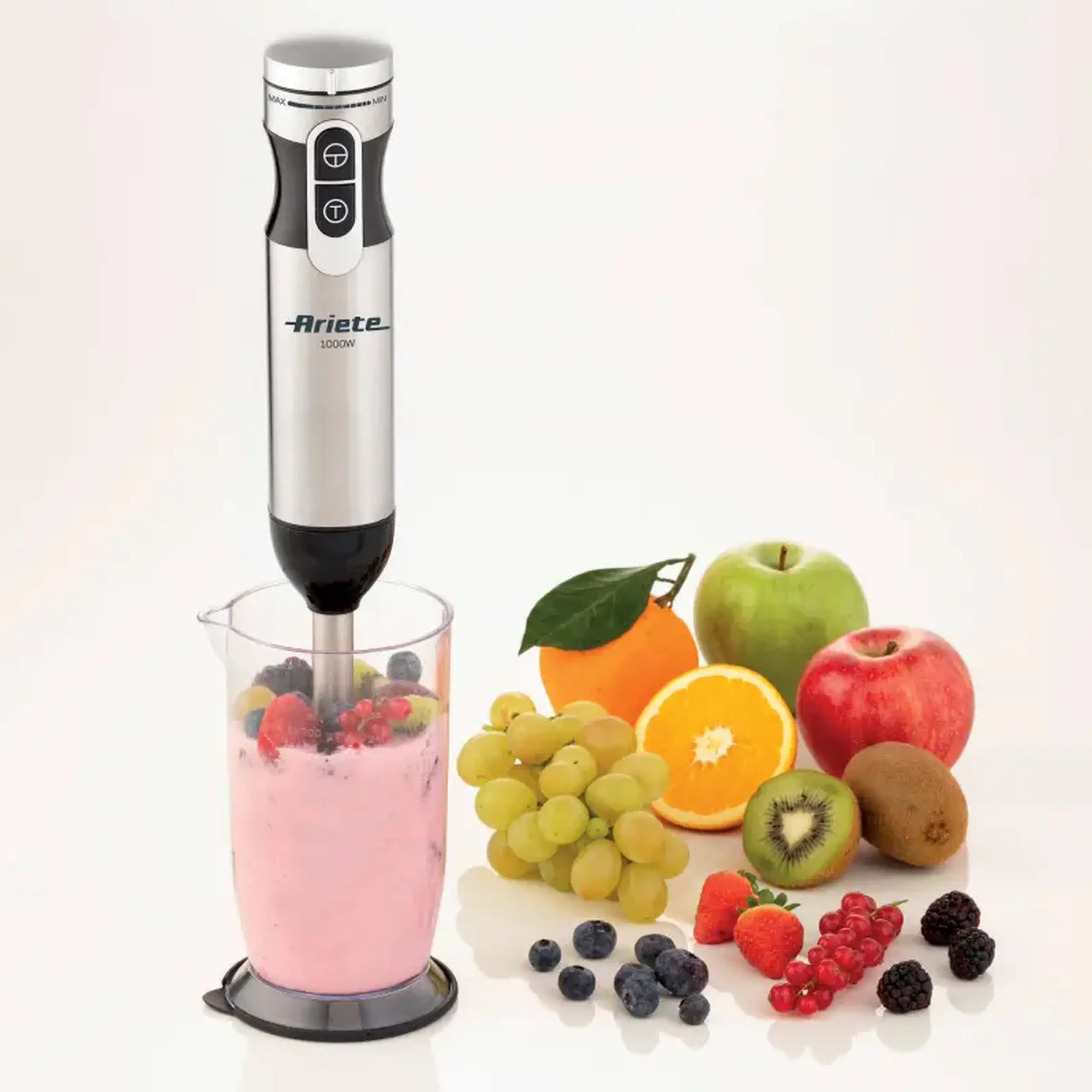 Blender de mână Ariete 898, Oțel inoxidabil