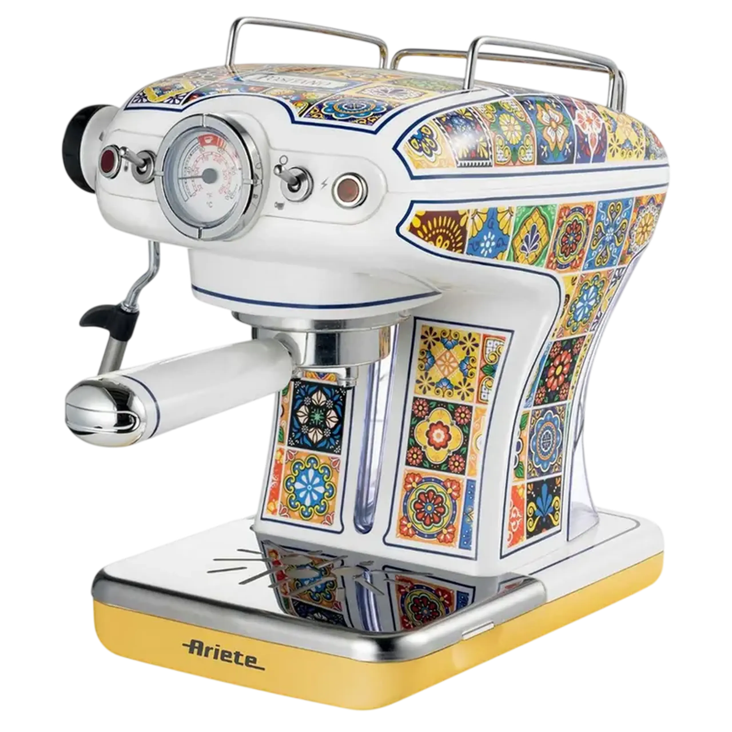 Cafetiera manuala Ariete Positano, 850W, Multicolor