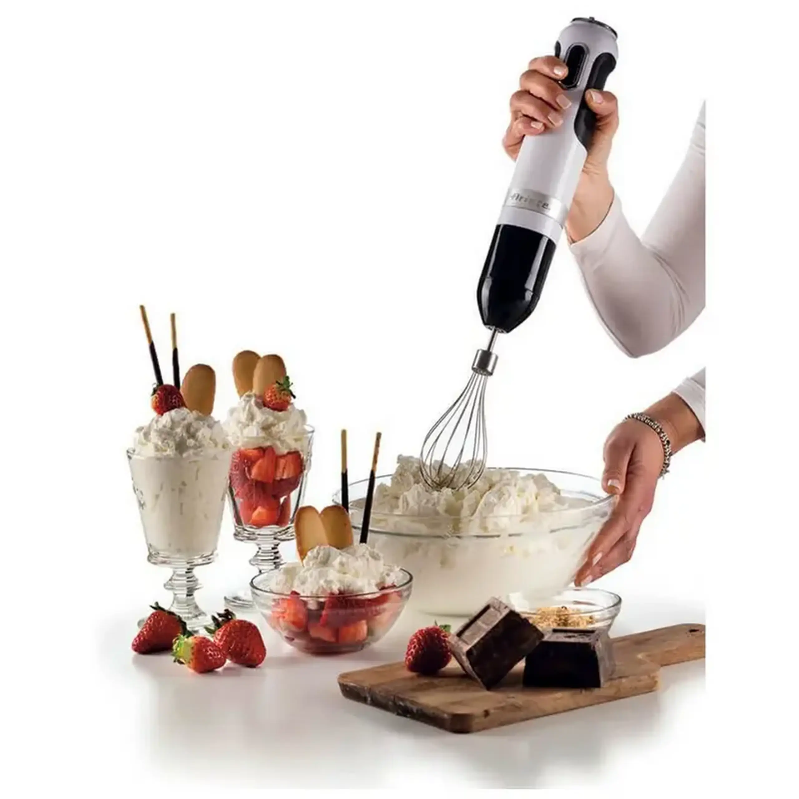 Blender de mână Ariete 601, Alb