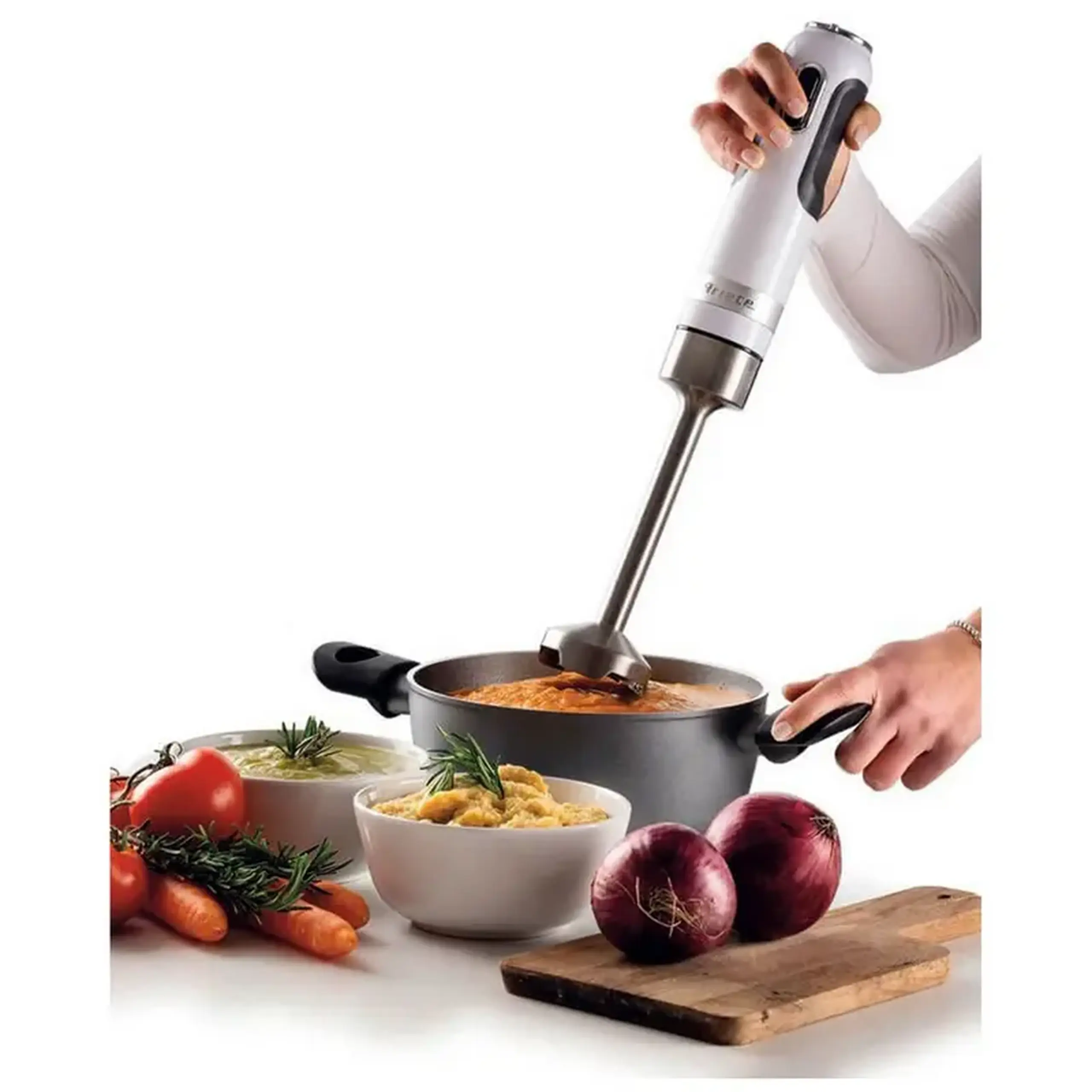 Blender de mână Ariete 601, Alb