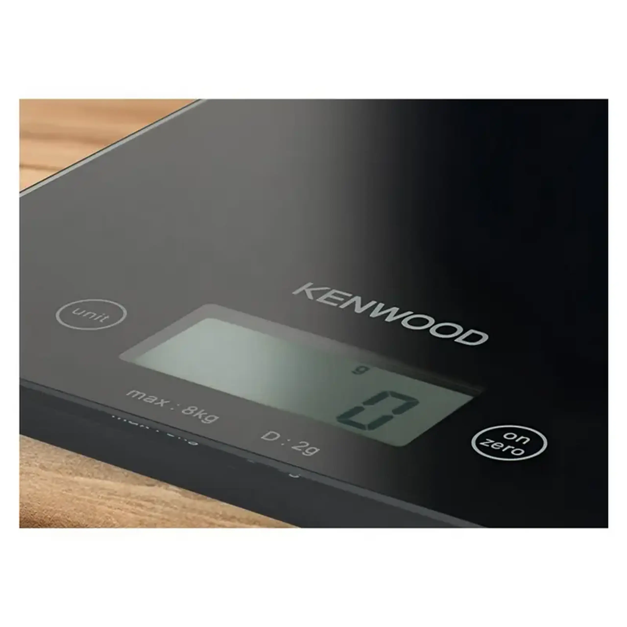 Cântar electronic de bucătărie Kenwood WEP60.000BK, Negru