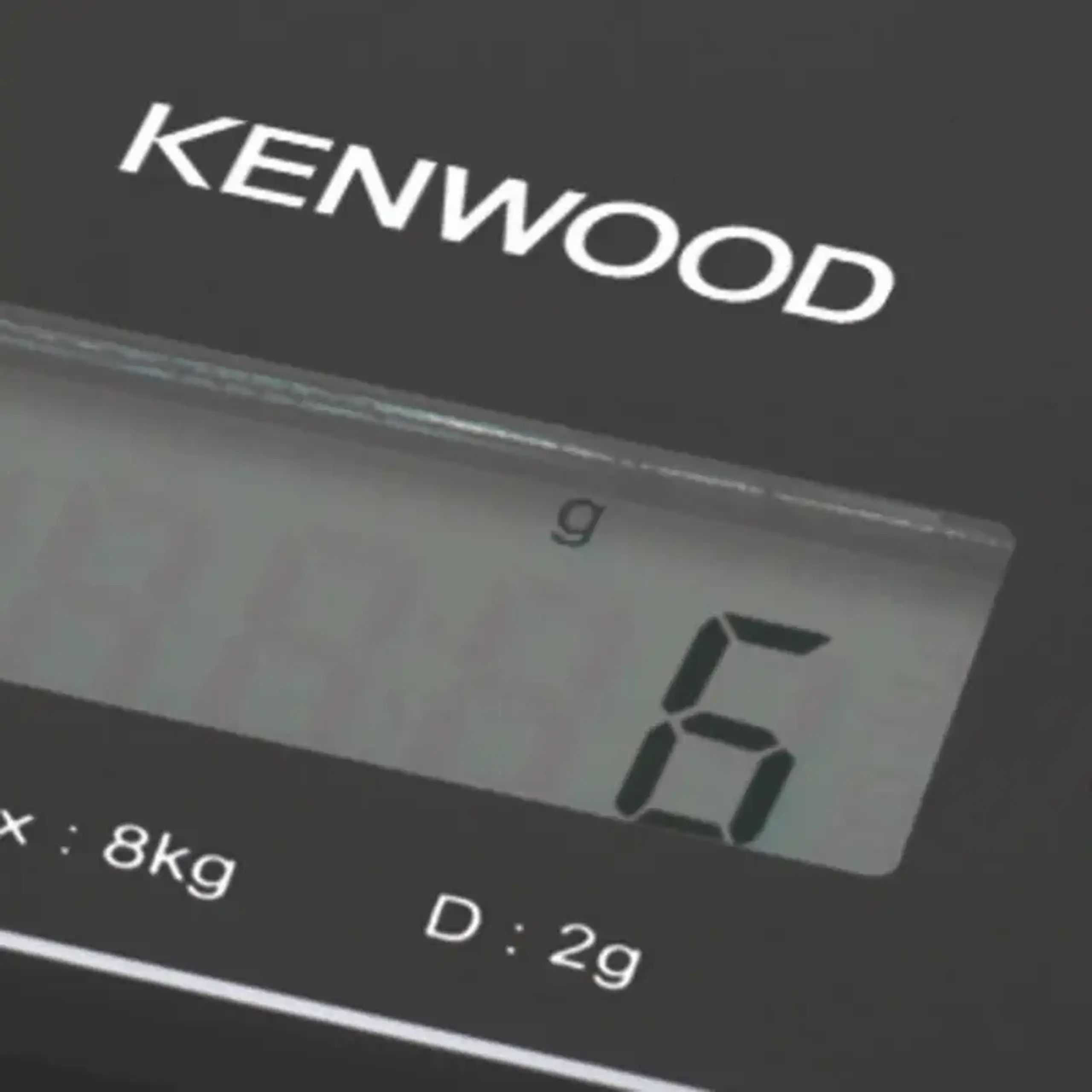 Cântar electronic de bucătărie Kenwood WEP60.000BK, Negru