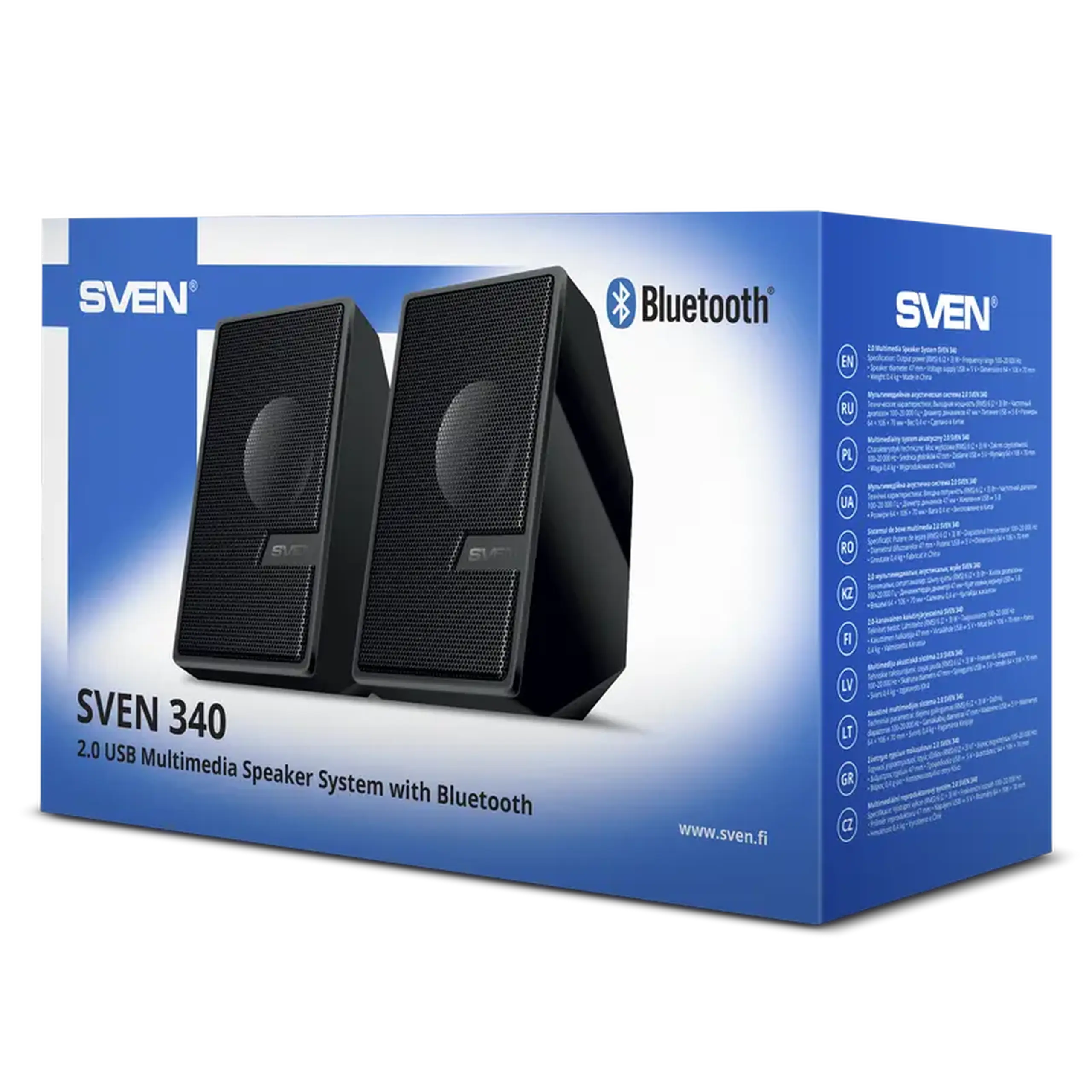 Boxe pentru calculator SVEN "340", Negru