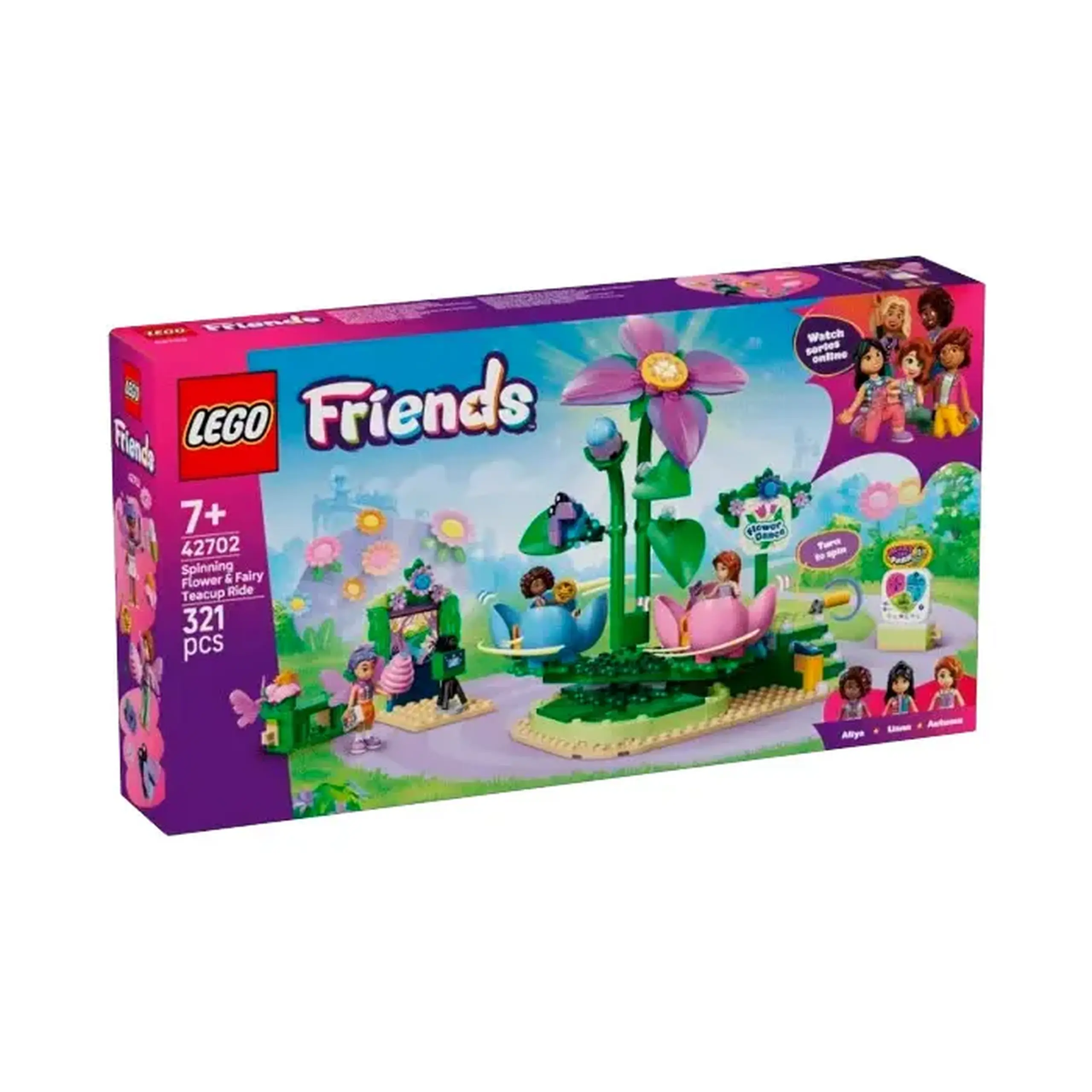 Lego Friends Floare rotitoare si ceasca pentru zane 42702