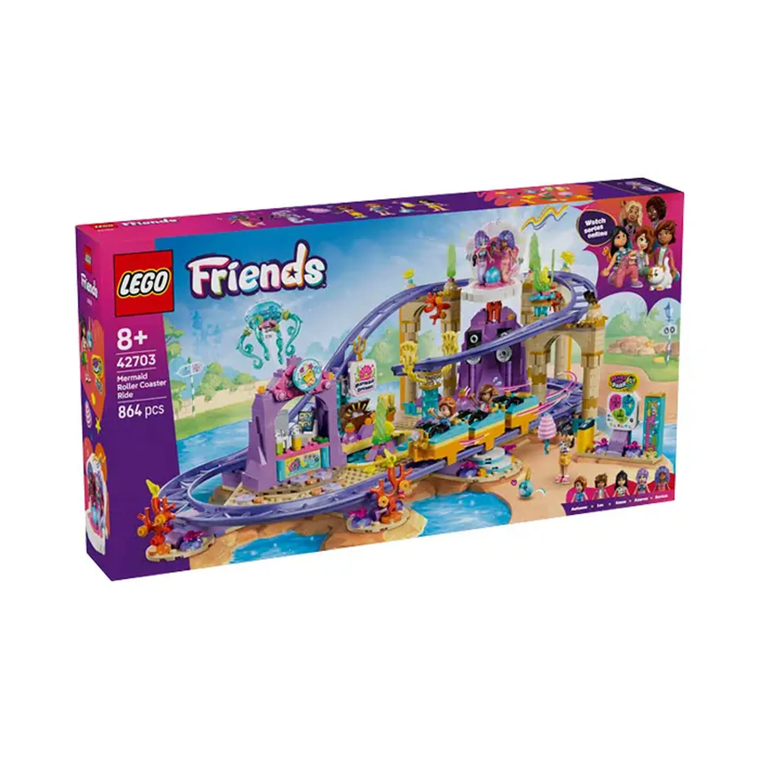 Lego Friends Roller-coaster cu sirene 42703