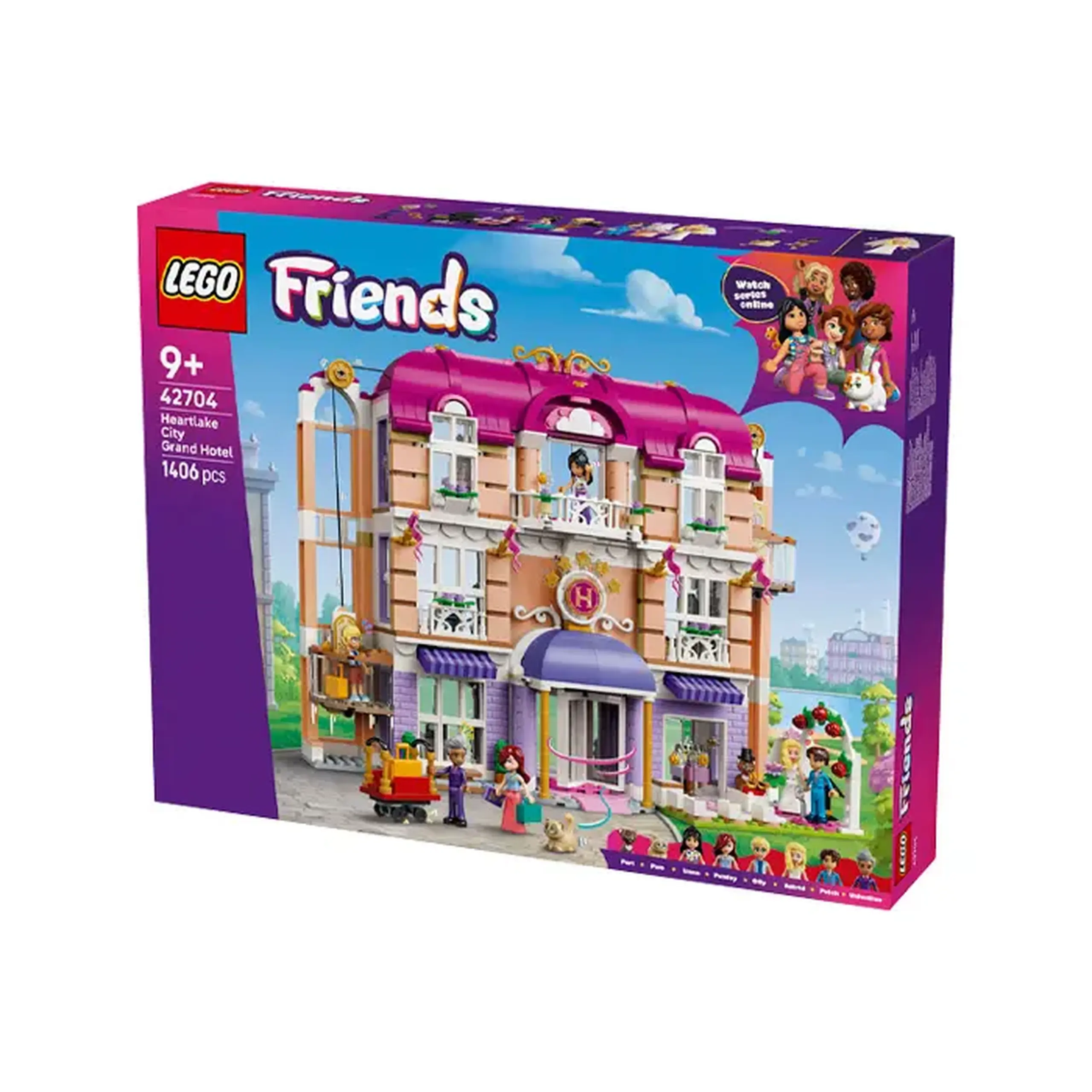 Lego Friends Grand Hotel din Orasul Heartlake 42704