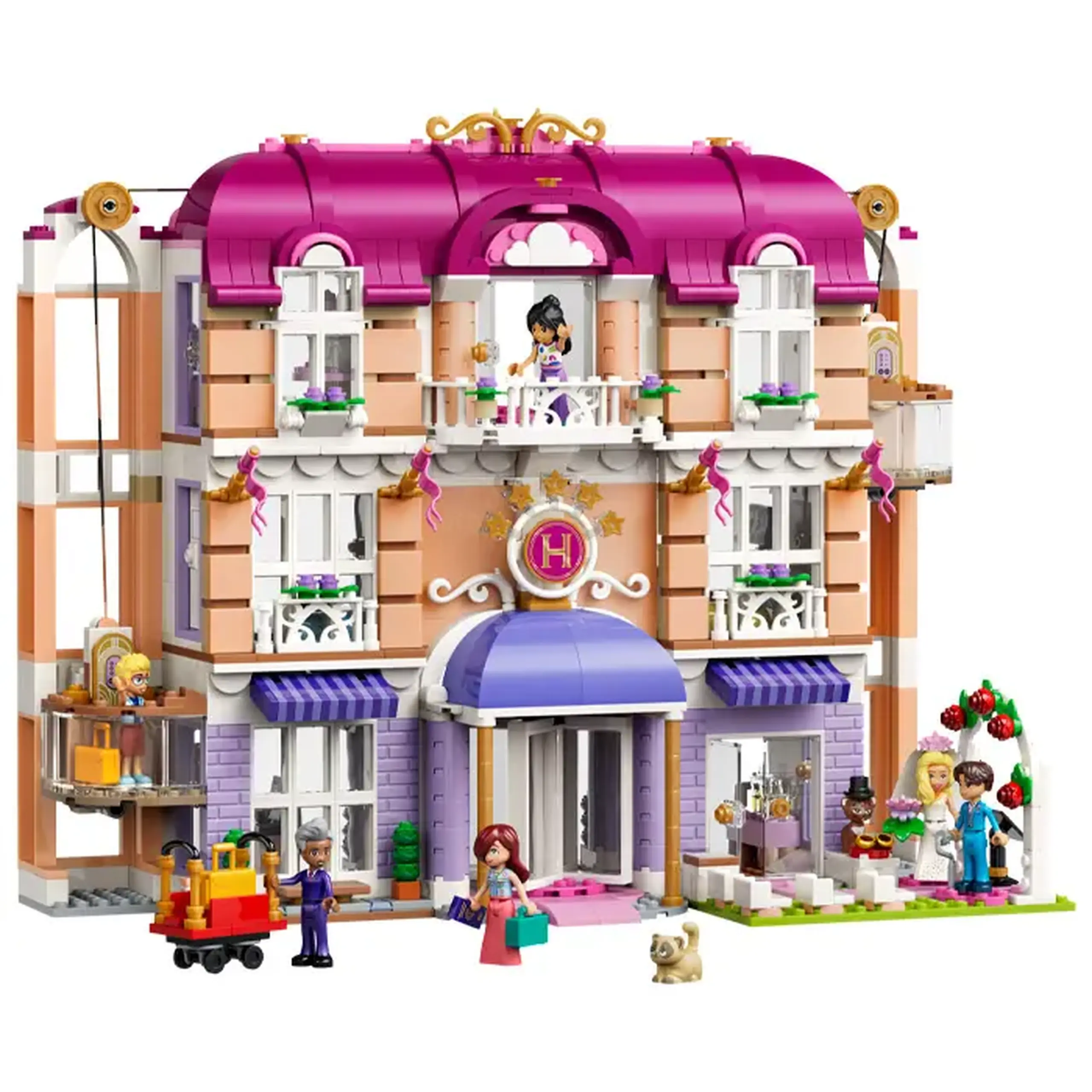 Lego Friends Grand Hotel din Orasul Heartlake 42704