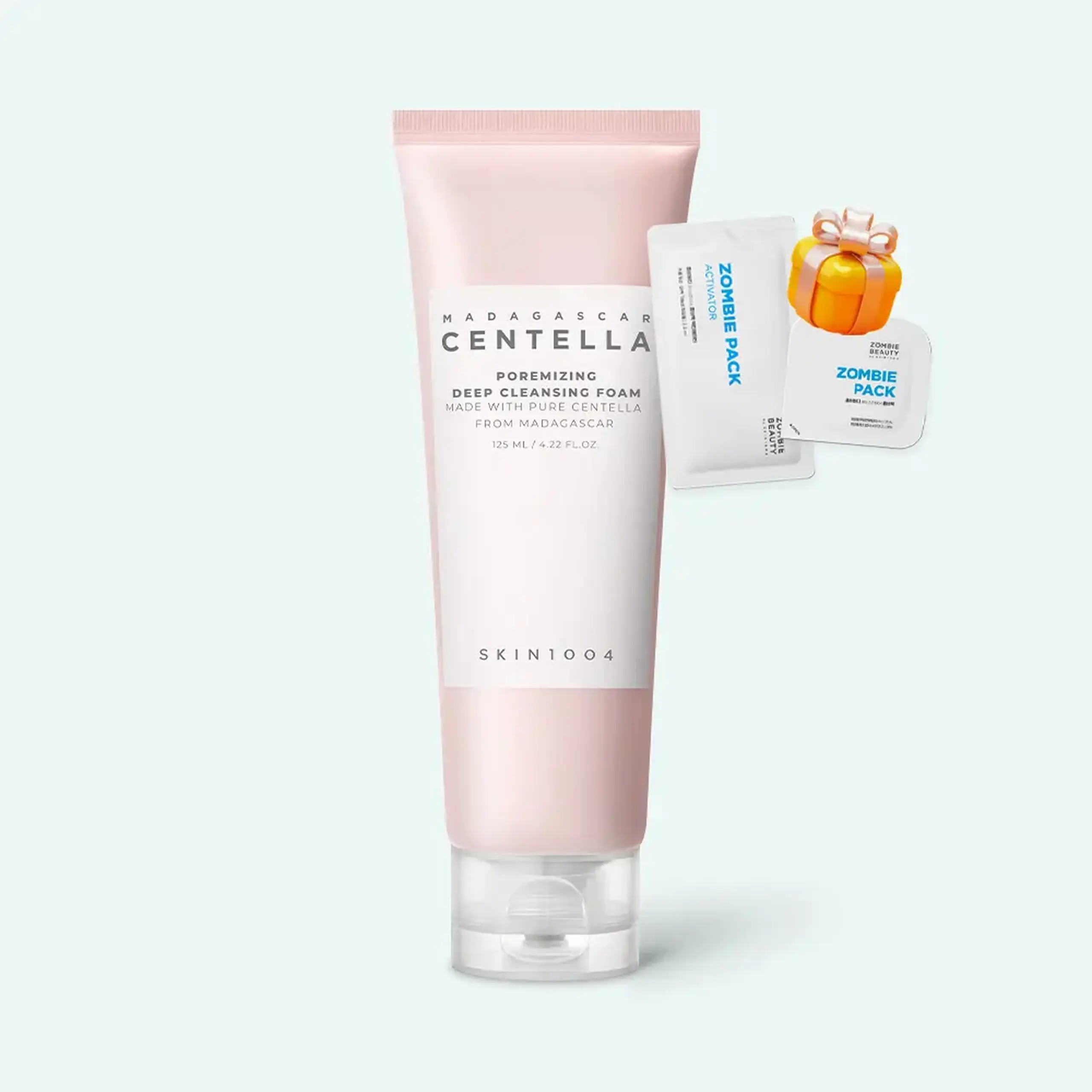 Spumă cu centella și sare roz Skin1004 Madagascar Centella Poremizing Deep Cleansing Foam 125ml