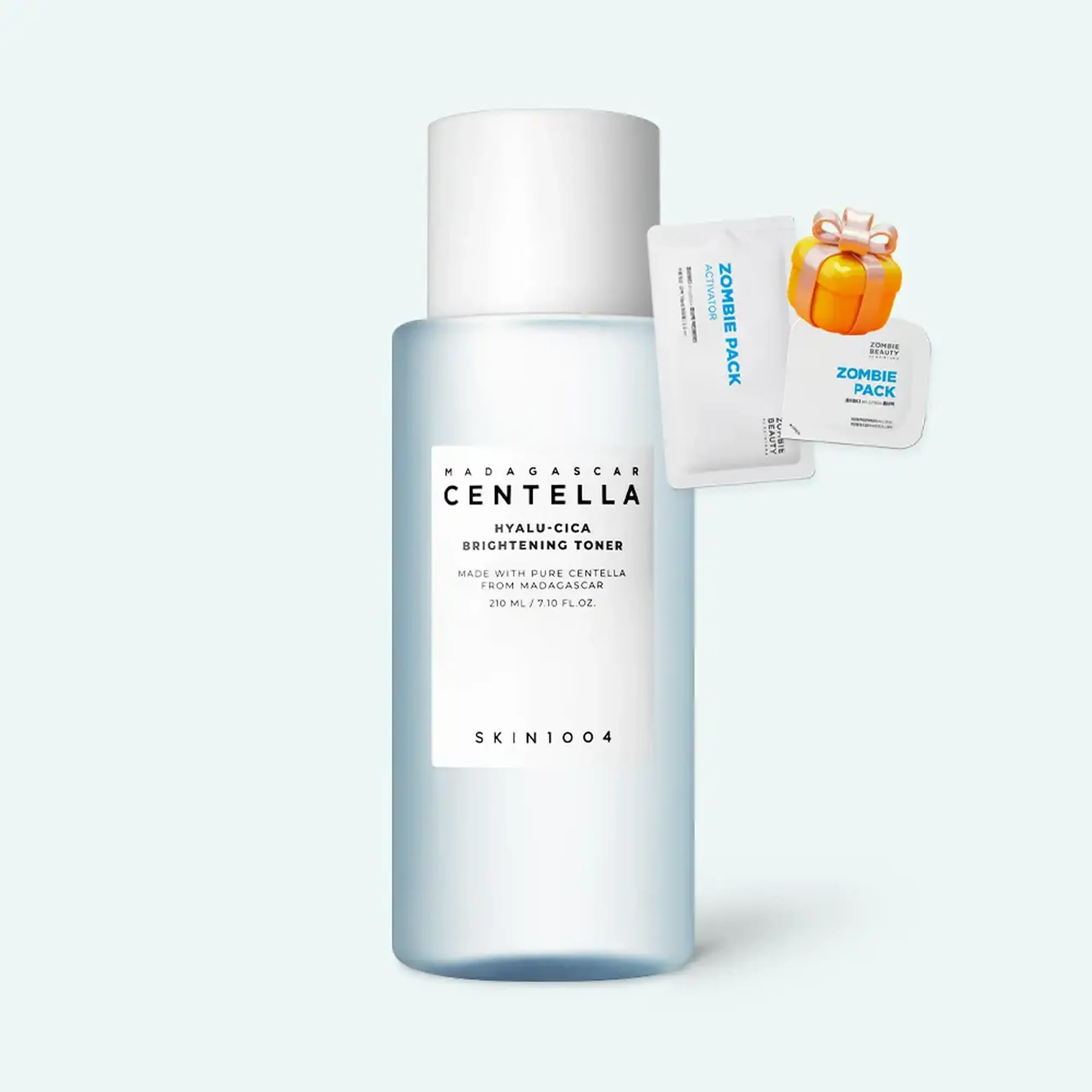 Toner cu efect de exfoliere ușoară Skin1004 Madagascar Centella Hyalu-Cica Brightening toner 210 ml