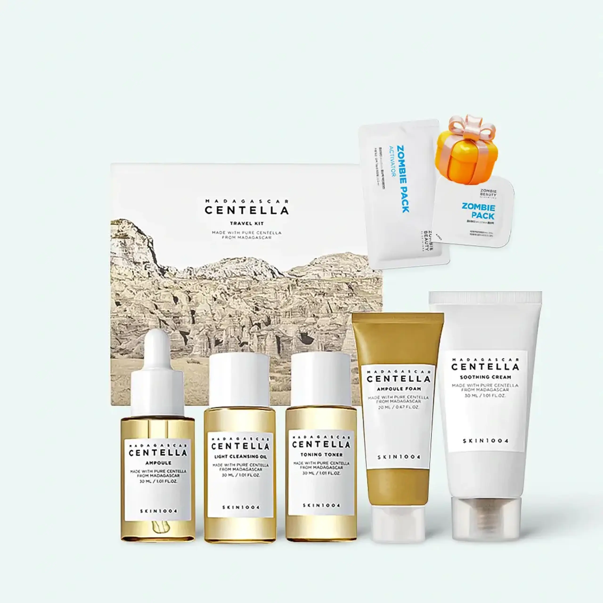 Set pentru călătorii Skin1004 Madagascar Centella Travel Kit