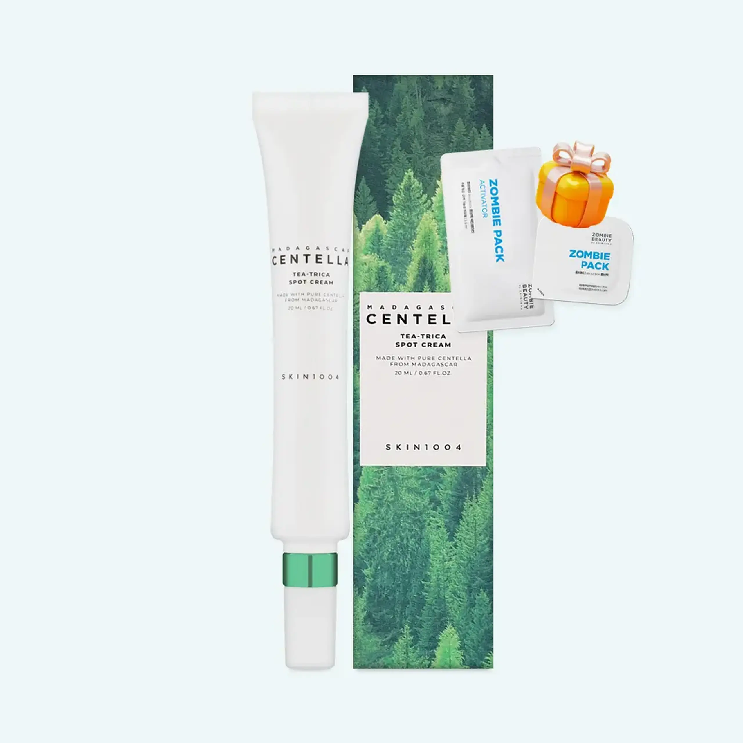 Soluţie locală Skin1004 Madagascar Centella Tea-Trica Spot Cream 20 ml