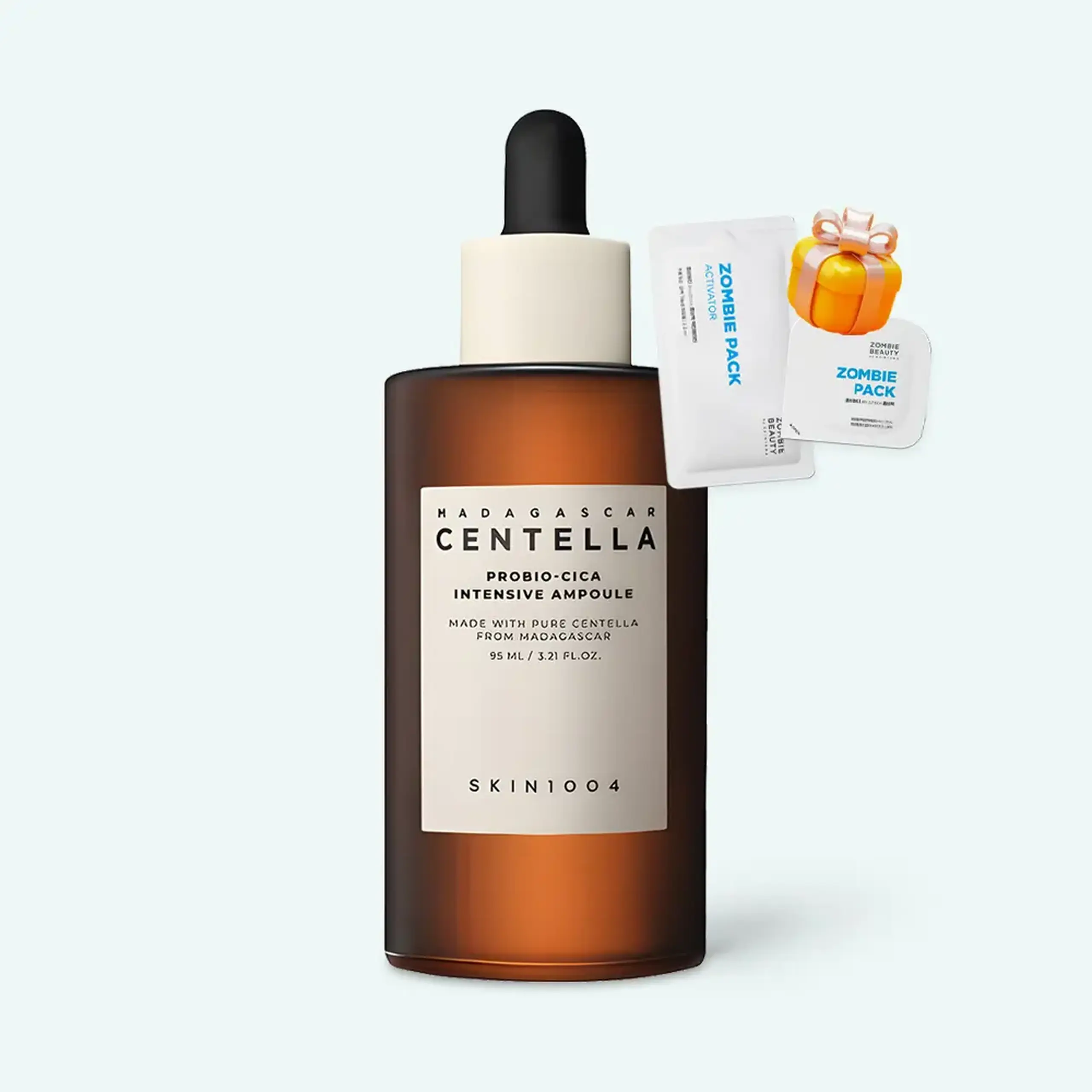 Ser-ampulă hidratant cu complexul probiotic SKIN1004 Madagascar Centella Probio-Cica Intensive Ampoule 95ml