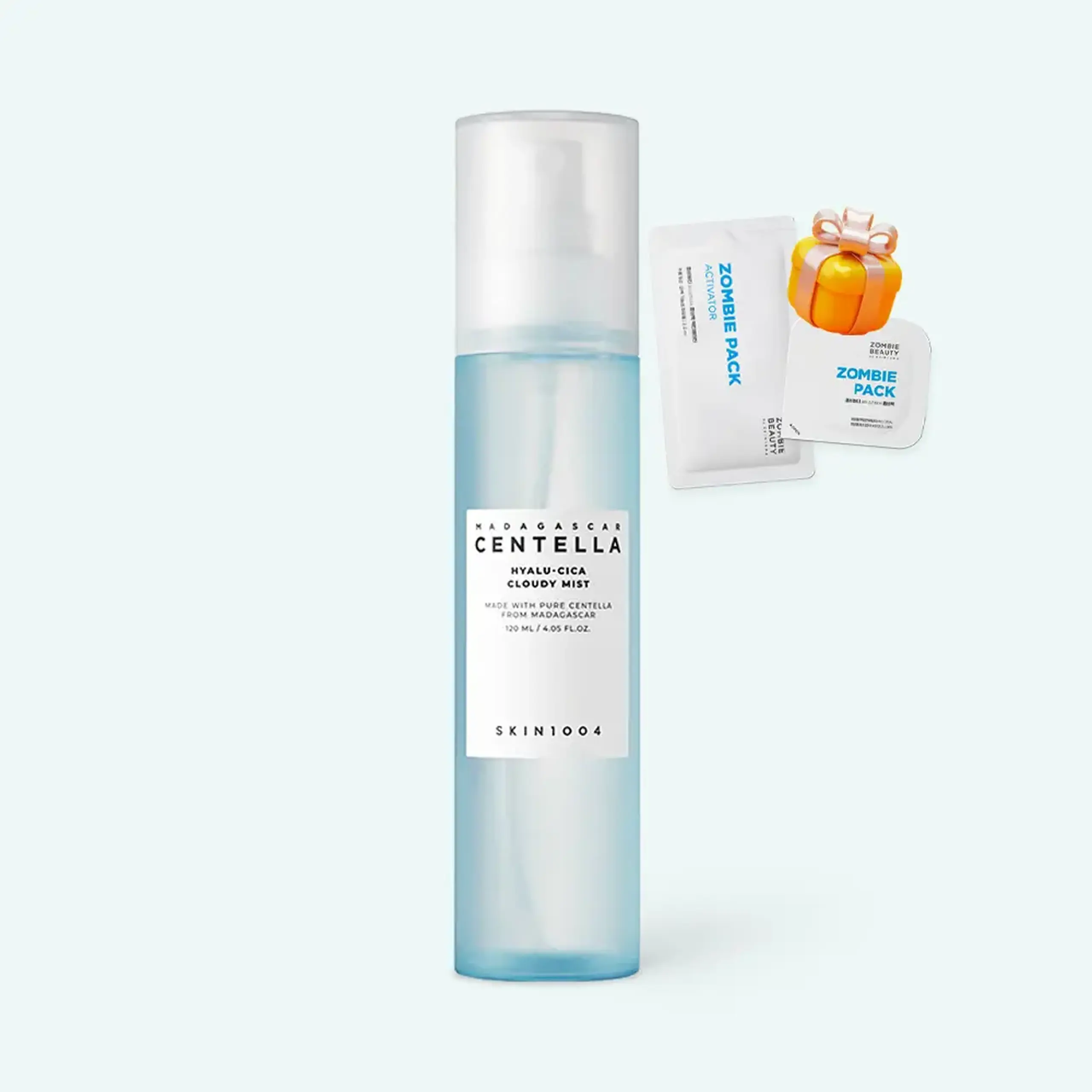 Spary hidratant cu acid hialuronic SKIN1004 Madagascar Centella Hyalu-Cica Cloudy Mist 120 ml