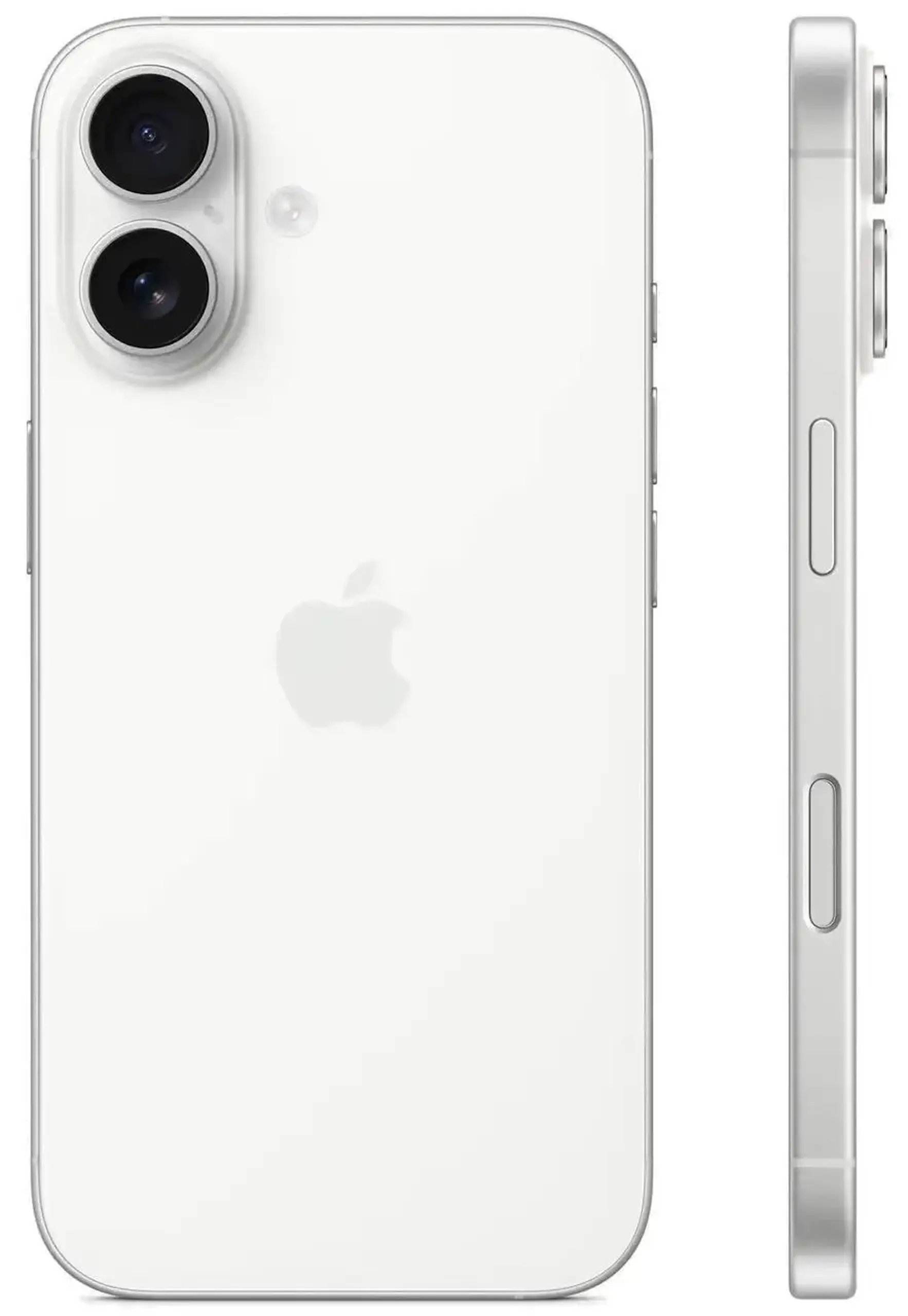Smartphone Apple iPhone 16 128GB White MYE93