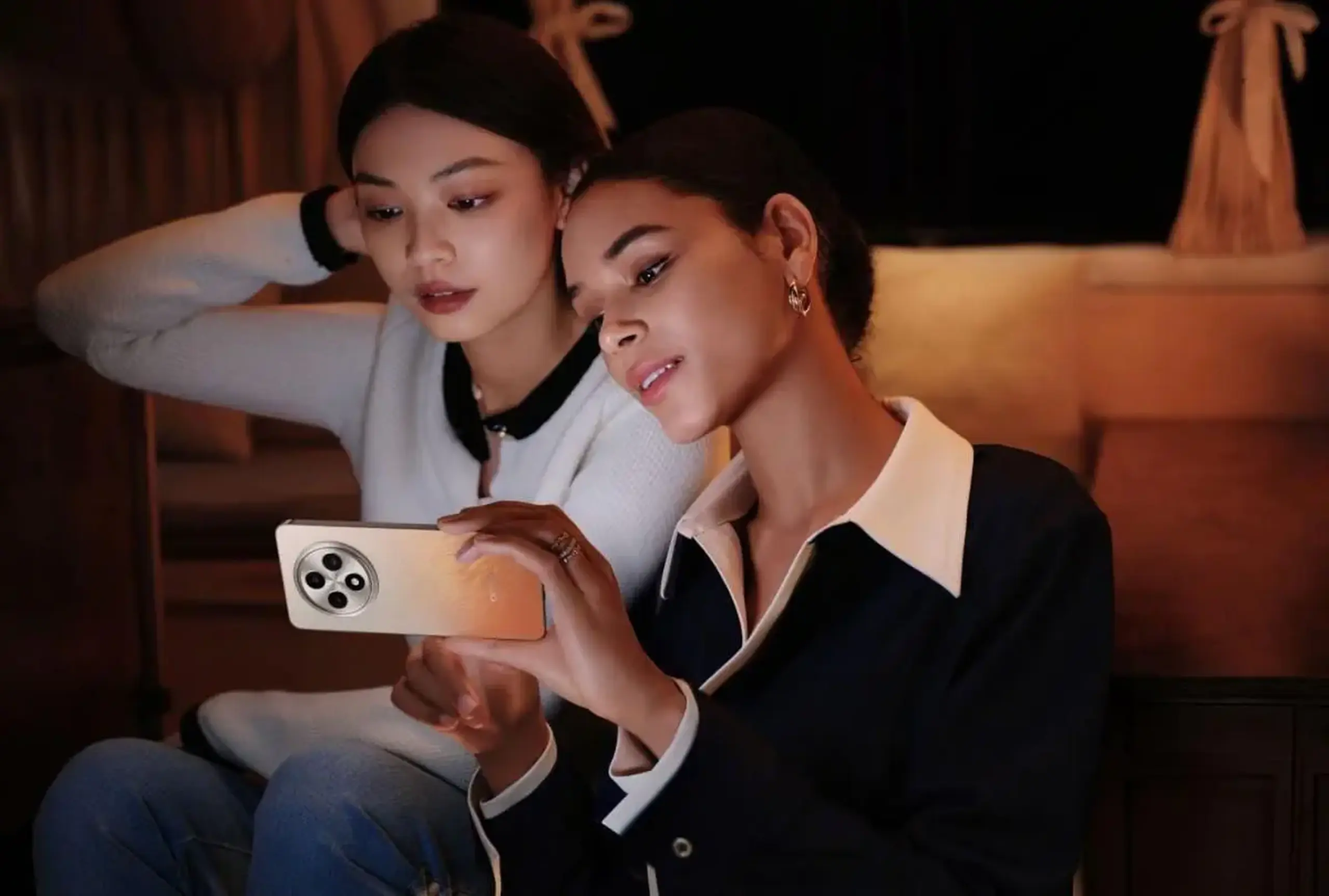 Smartphone OPPO Reno 12 F 5G 8/256GB Amber Orange