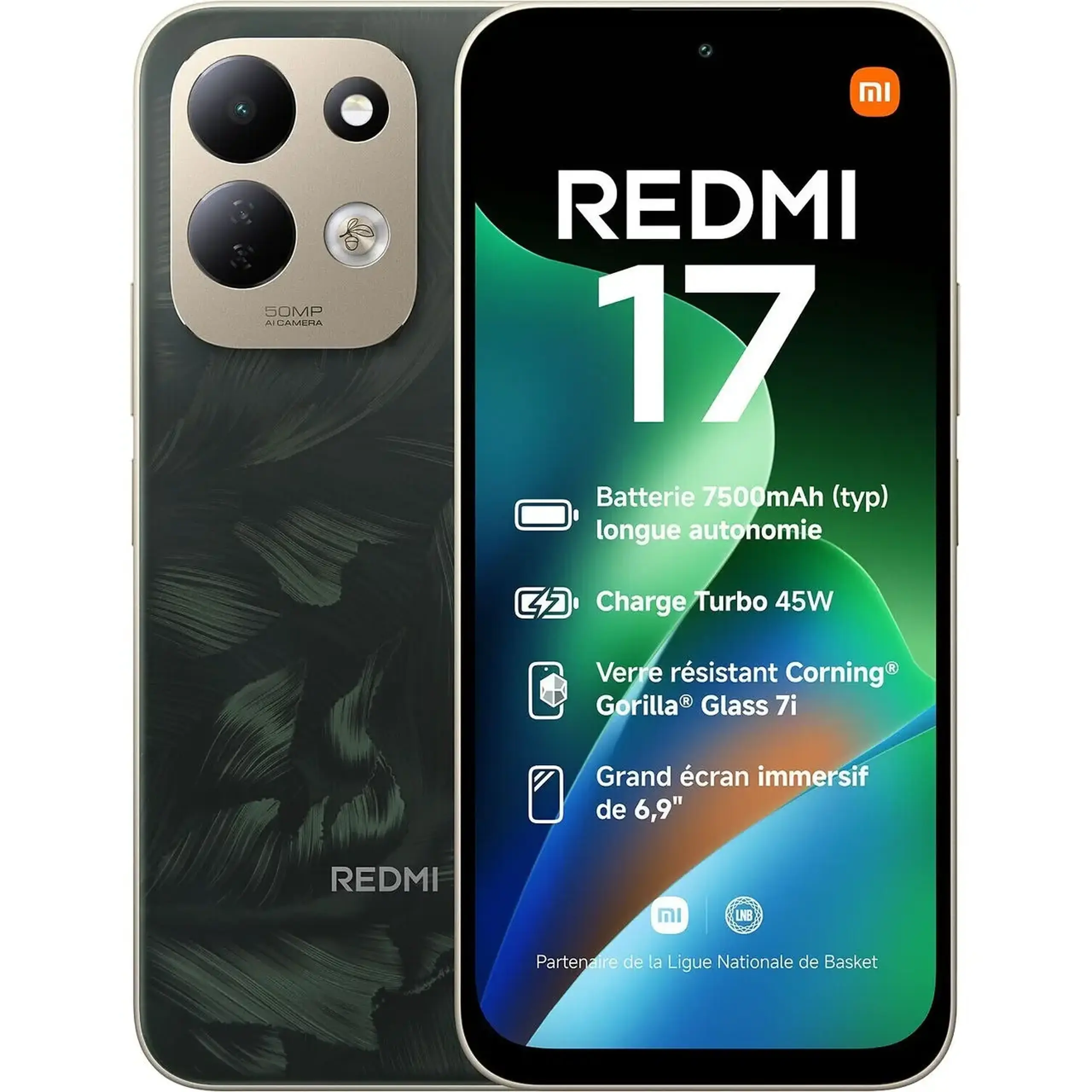 Smartphone Xiaomi Redmi 17 4/128GB Green