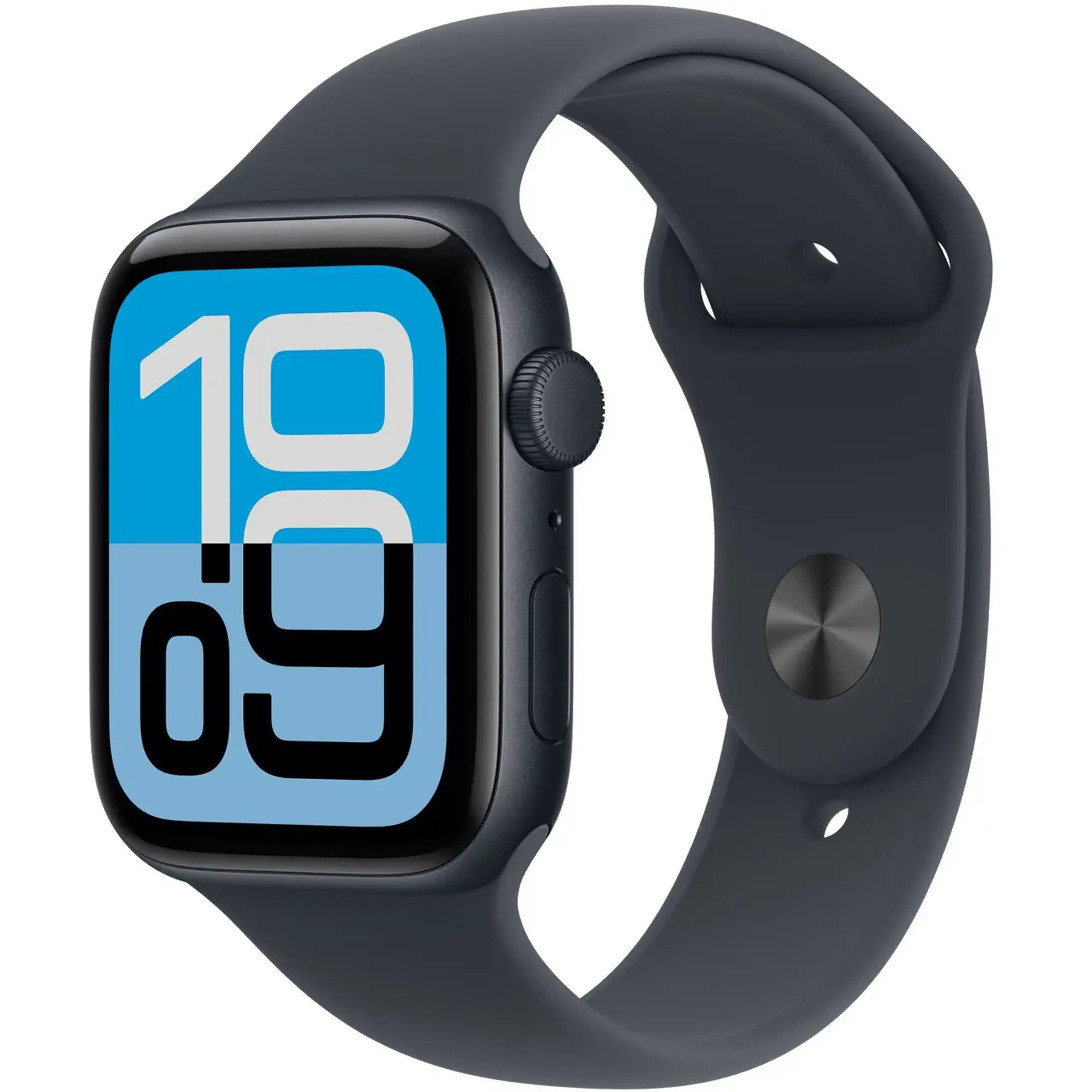 Ceas inteligent Apple Watch SE 3 GPS 44mm Midnight Aluminium Case with Midnight Sport Band - M/L MEHQ4