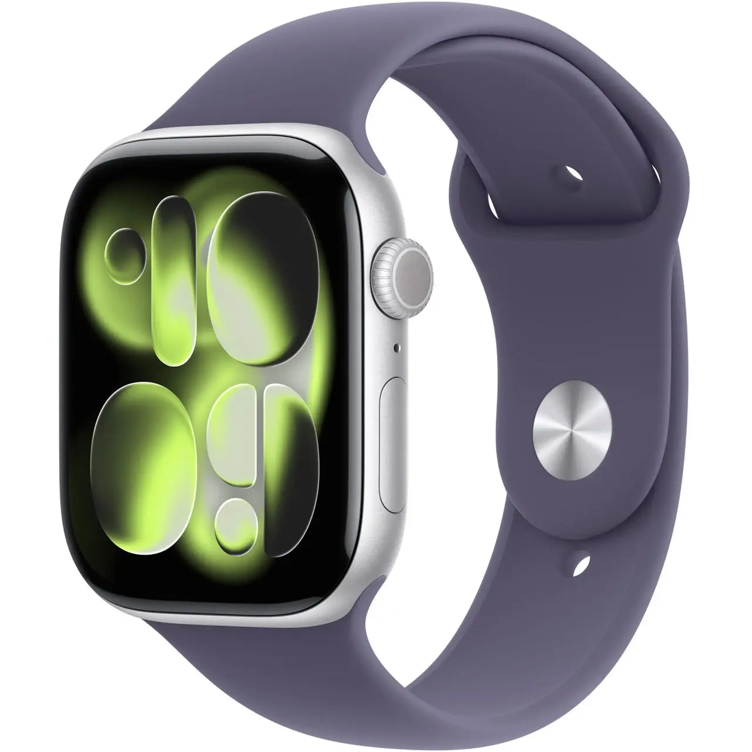 Ceas inteligent Apple Watch Series 11 GPS 42mm Silver Aluminium Case with Purple Fog Sport Band - S/M MEU64ET/A