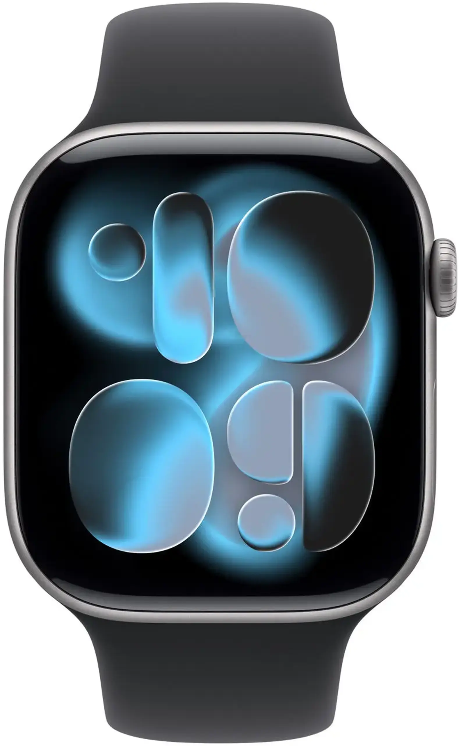 Ceas inteligent Apple Watch Series 11 GPS 42mm Space Grey Aluminium Case with Black Sport Band - M/L MEQX4ET/A