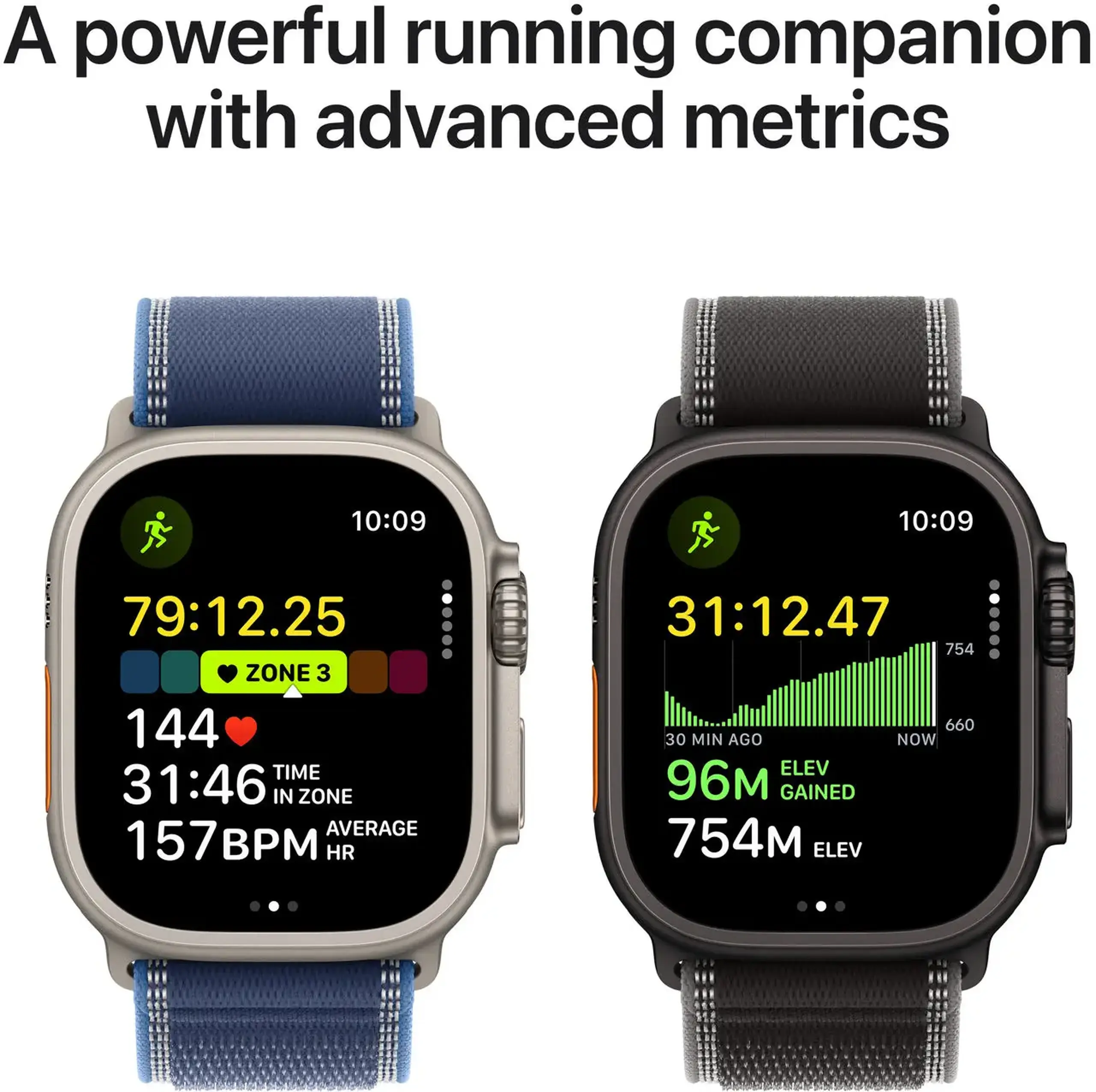 Ceas inteligent Apple Watch Ultra 3 GPS + Cellular 49mm Black Titanium Case with Black Alpine Loop - Medium MF0V4QI/A