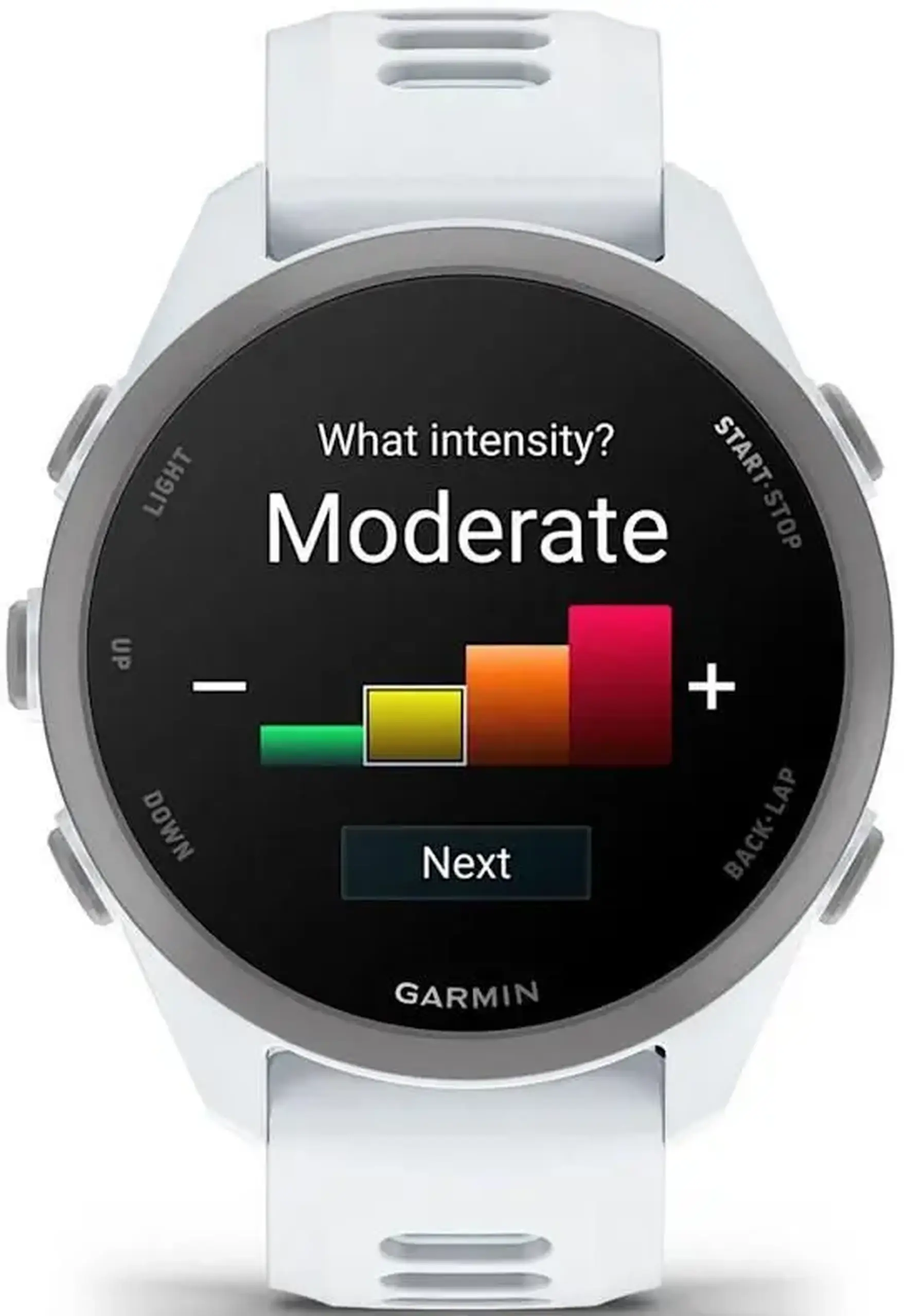 Ceas inteligent Garmin Forerunner 170, GPS, Whitestone/Cloud Blue, WW (010-03920-01)