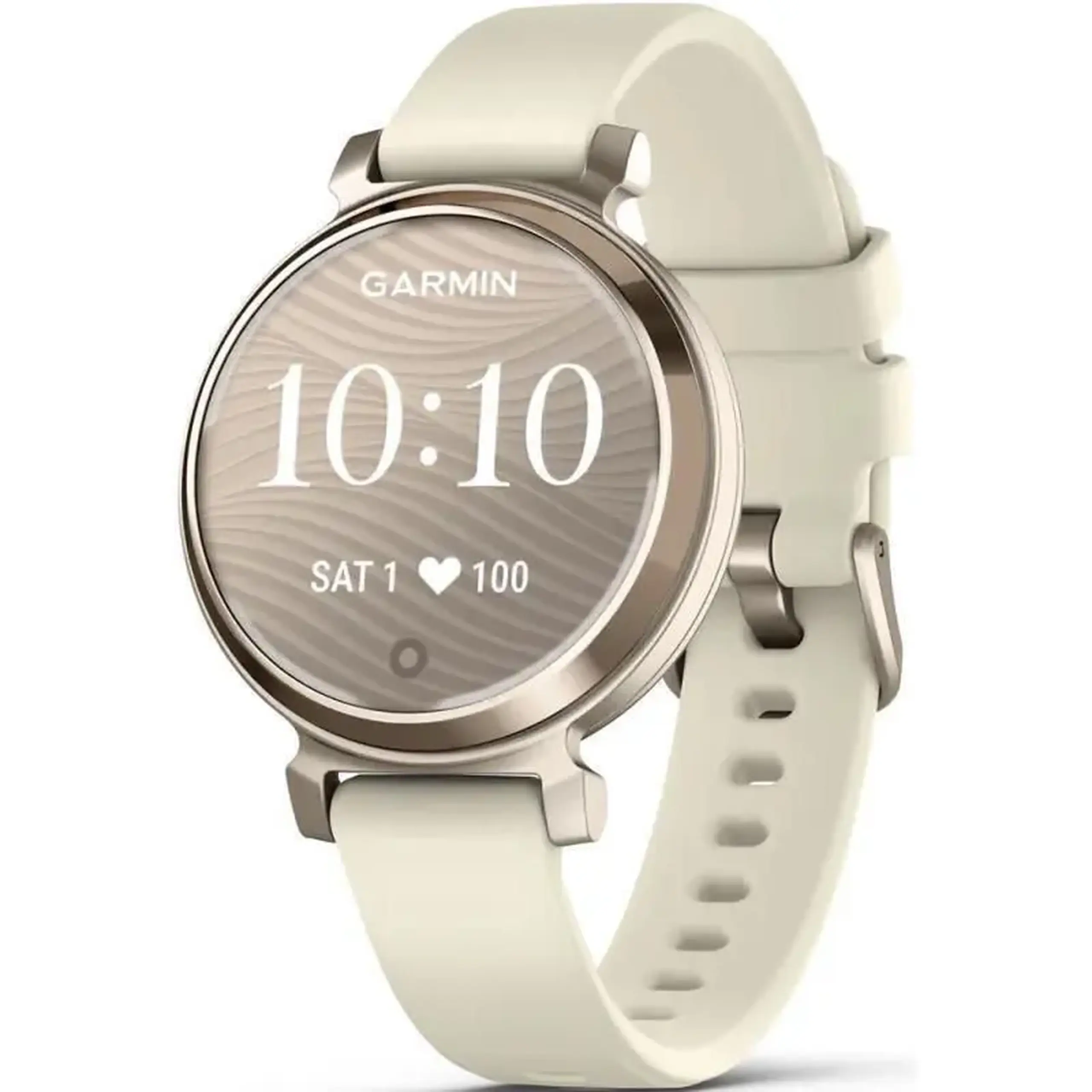 Ceas inteligent Garmin Lily® 2, Cream Gold with Coconut Silicone Band (010-02839-70)
